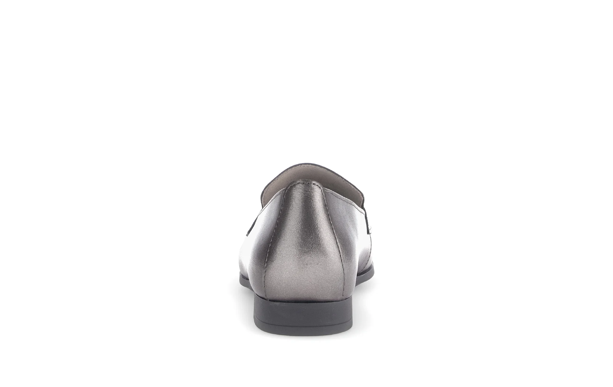 Mocassins bronze en cuir lisse - Image 5