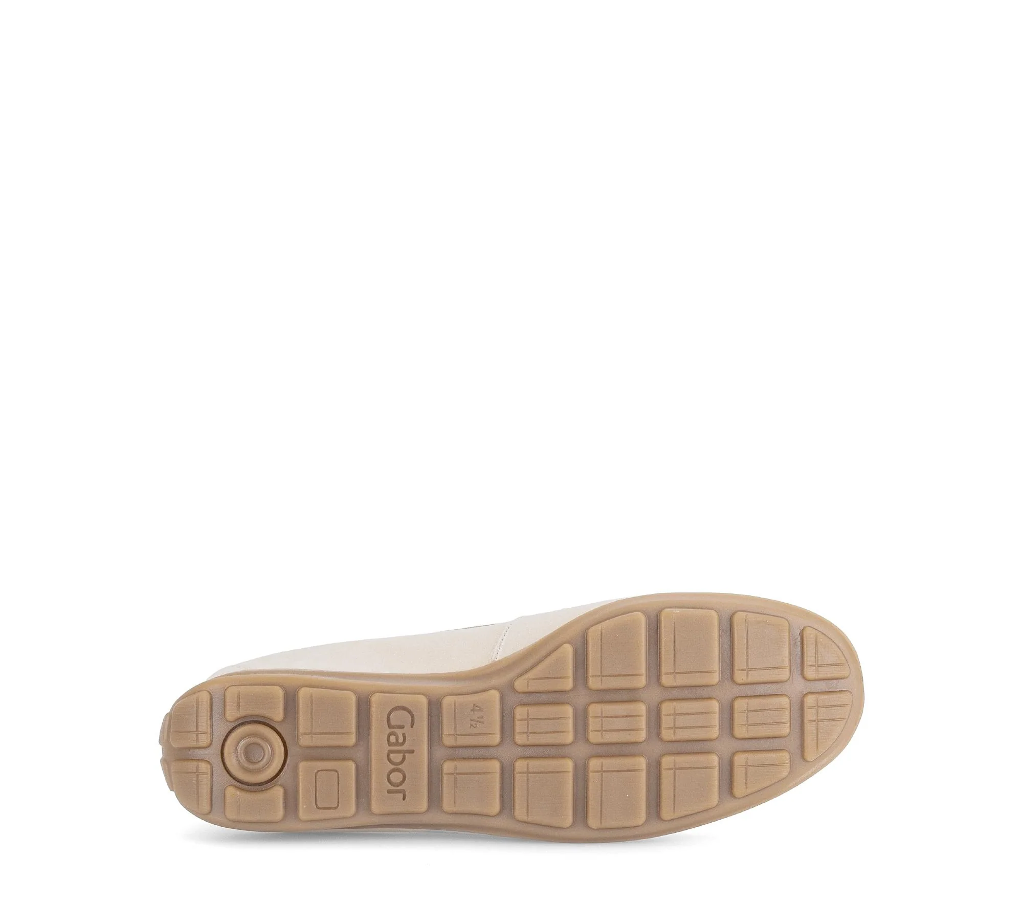 Mocassins crème en cuir nubuck - Image 7