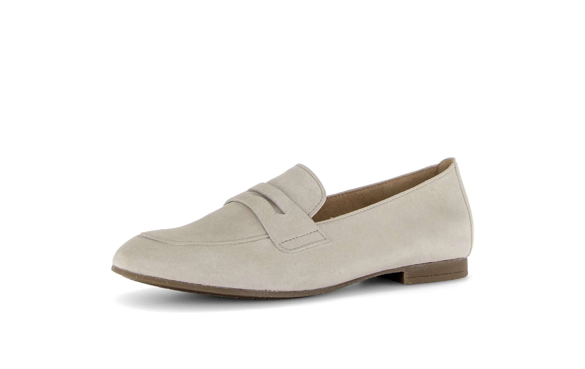 Mocassins beige en nubuck - Image 6