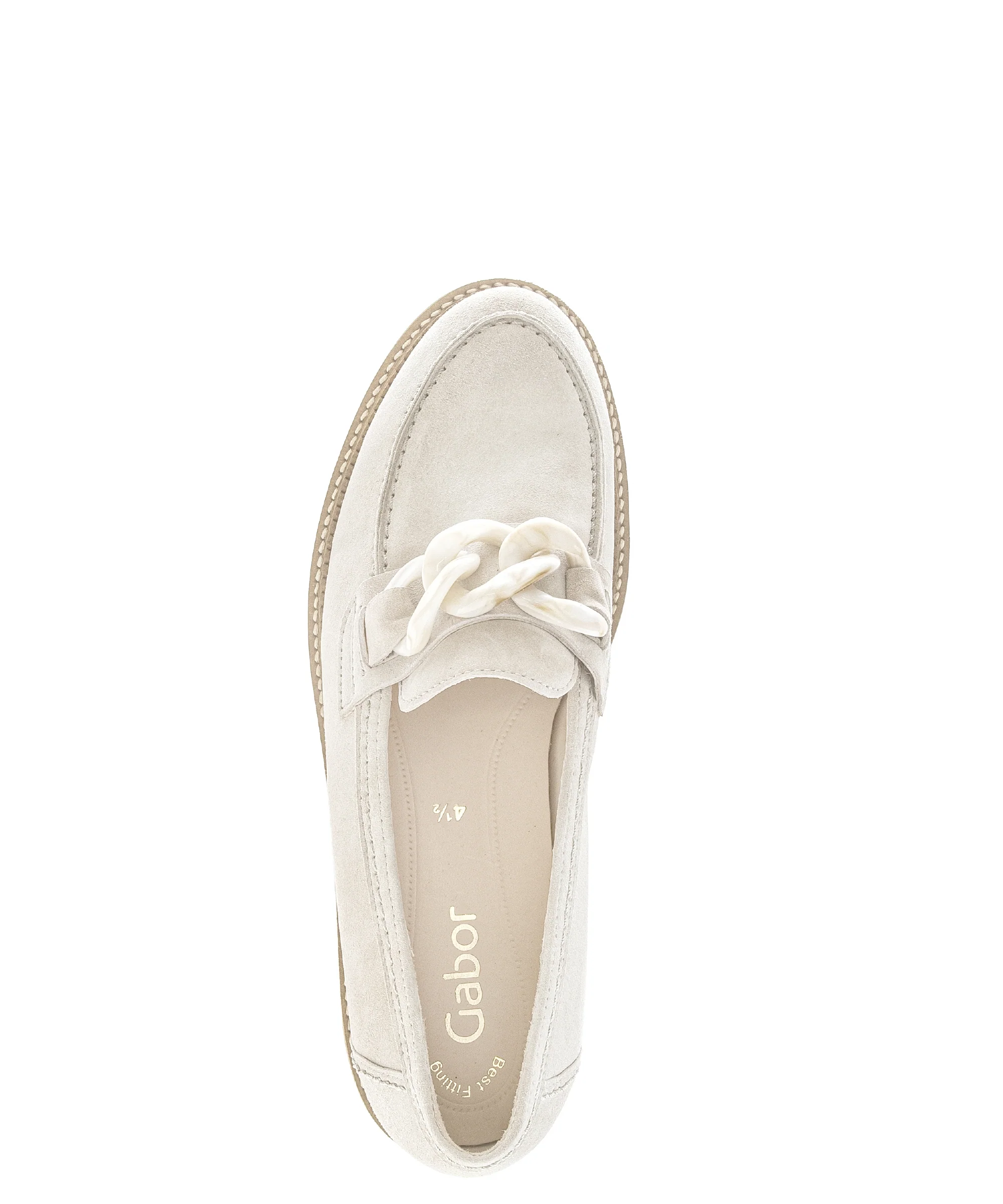 Mocassins lins en cuir velours - Image 5