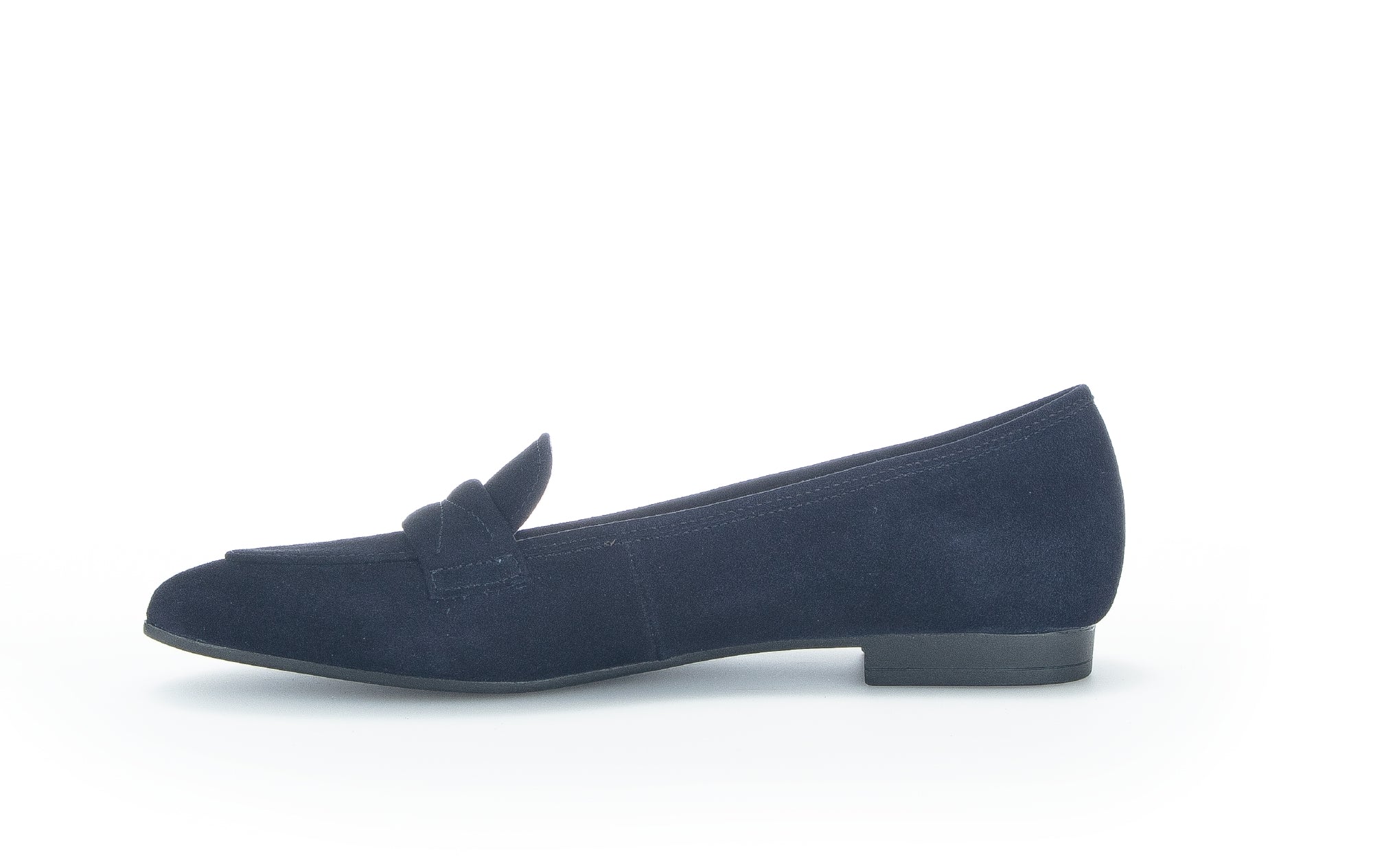 Mocassins marine en suède - Image 2