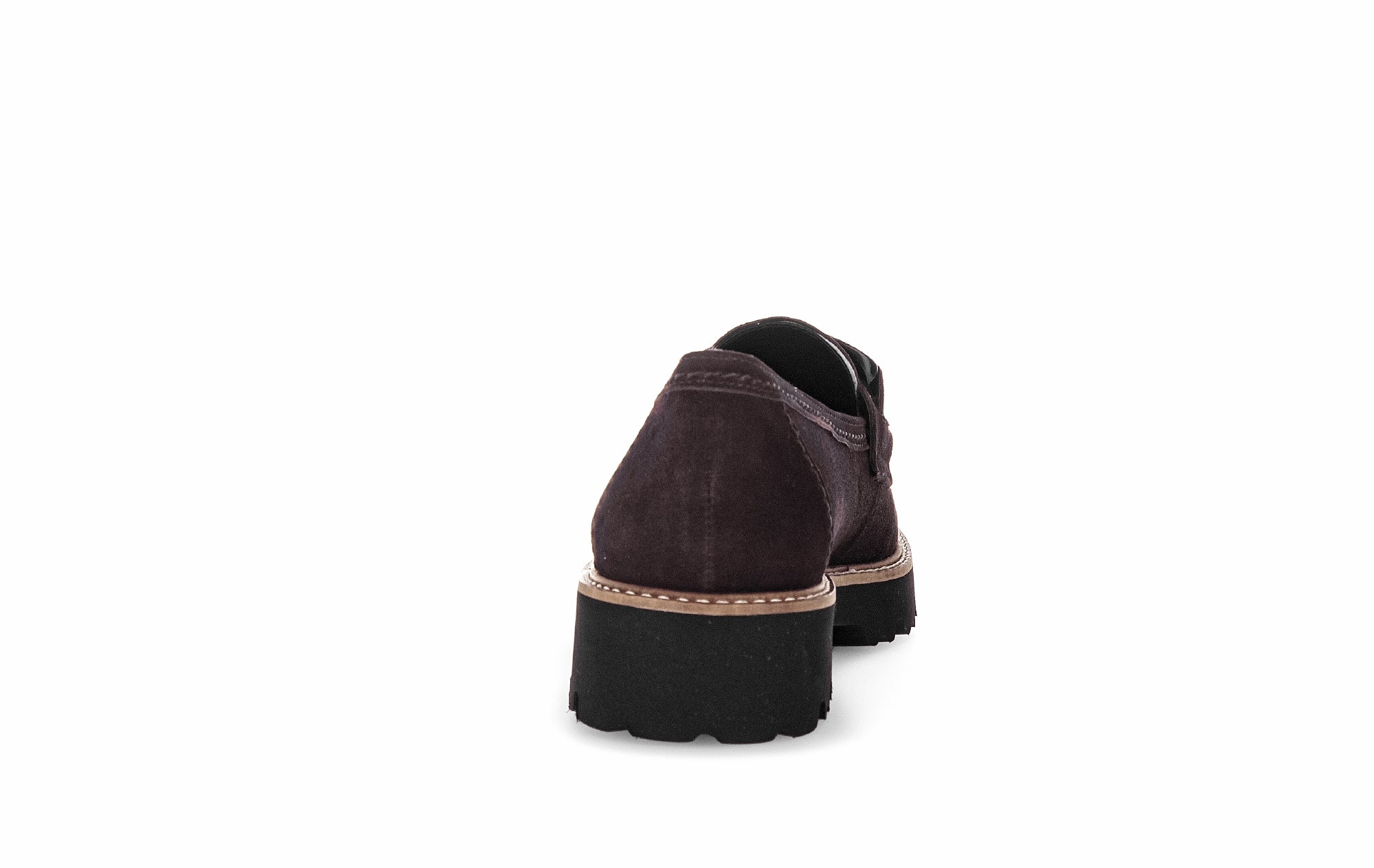 Mocassins marron en velours - Image 5
