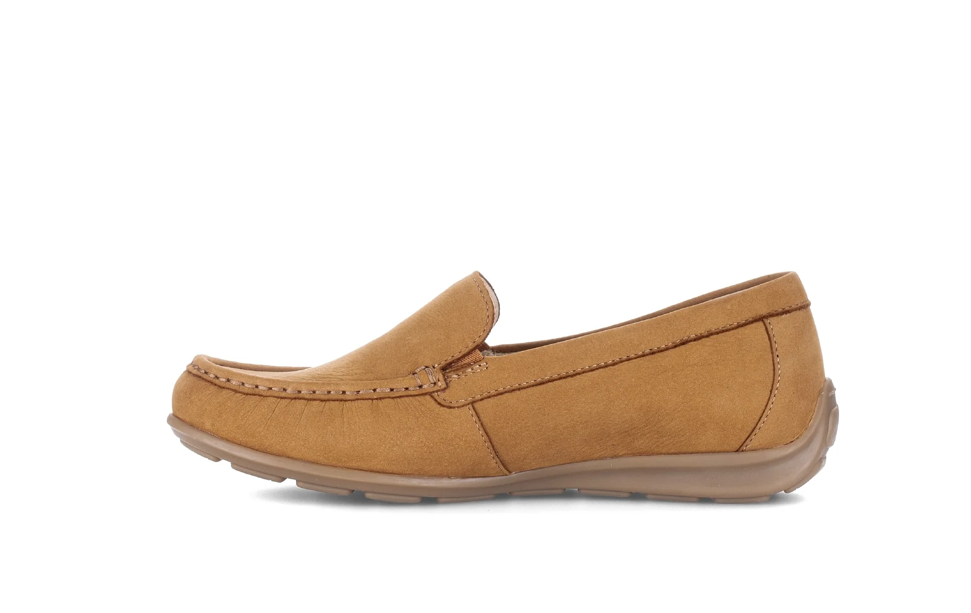 Mocassins marron en velours - Image 2