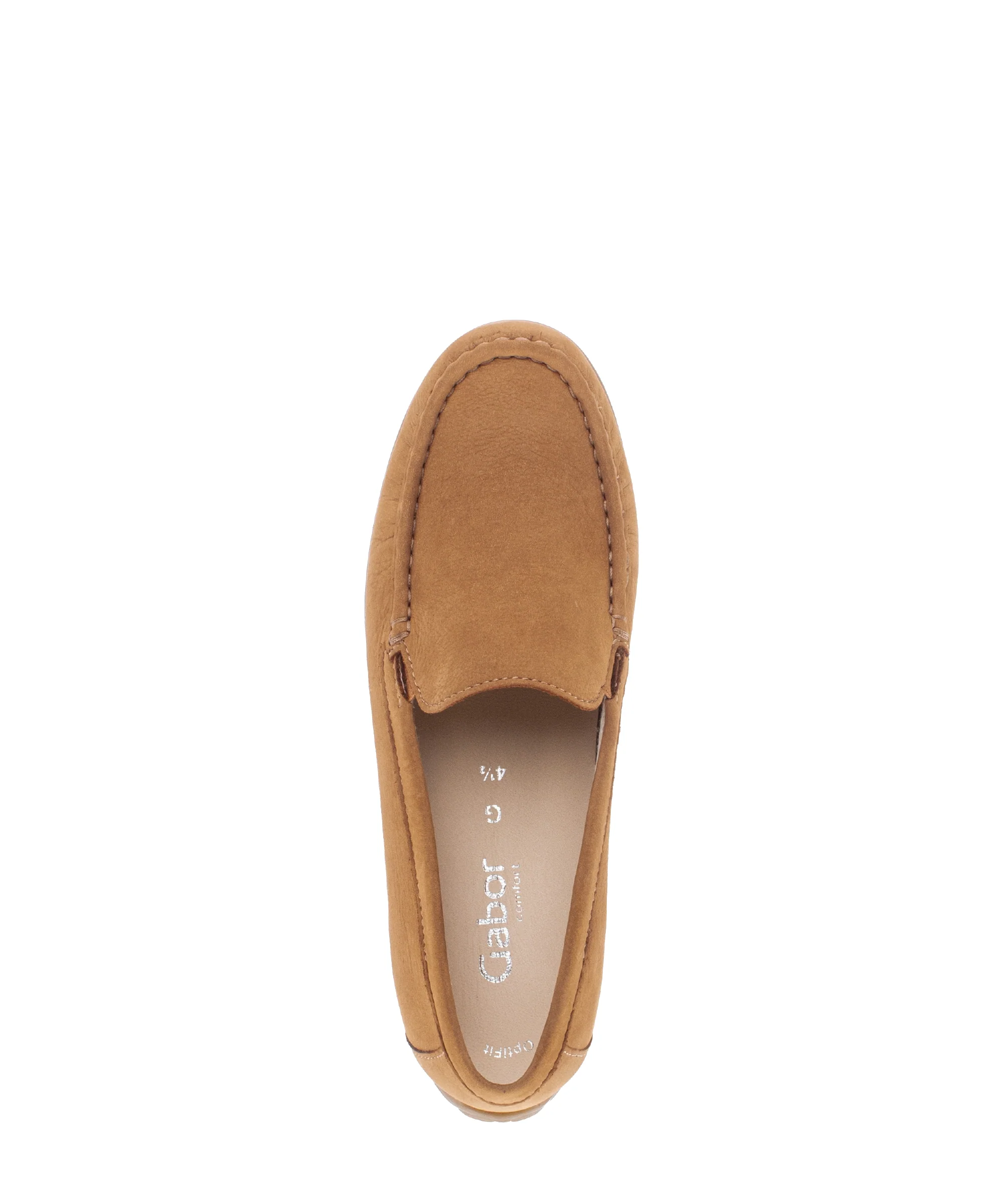 Mocassins marron en velours - Image 3