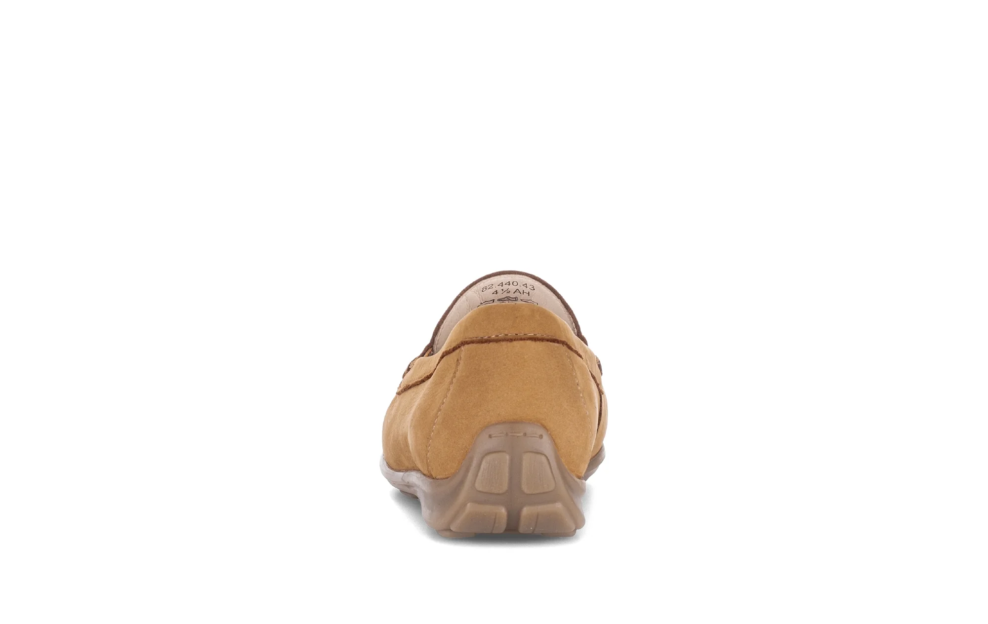 Mocassins marron en velours - Image 4