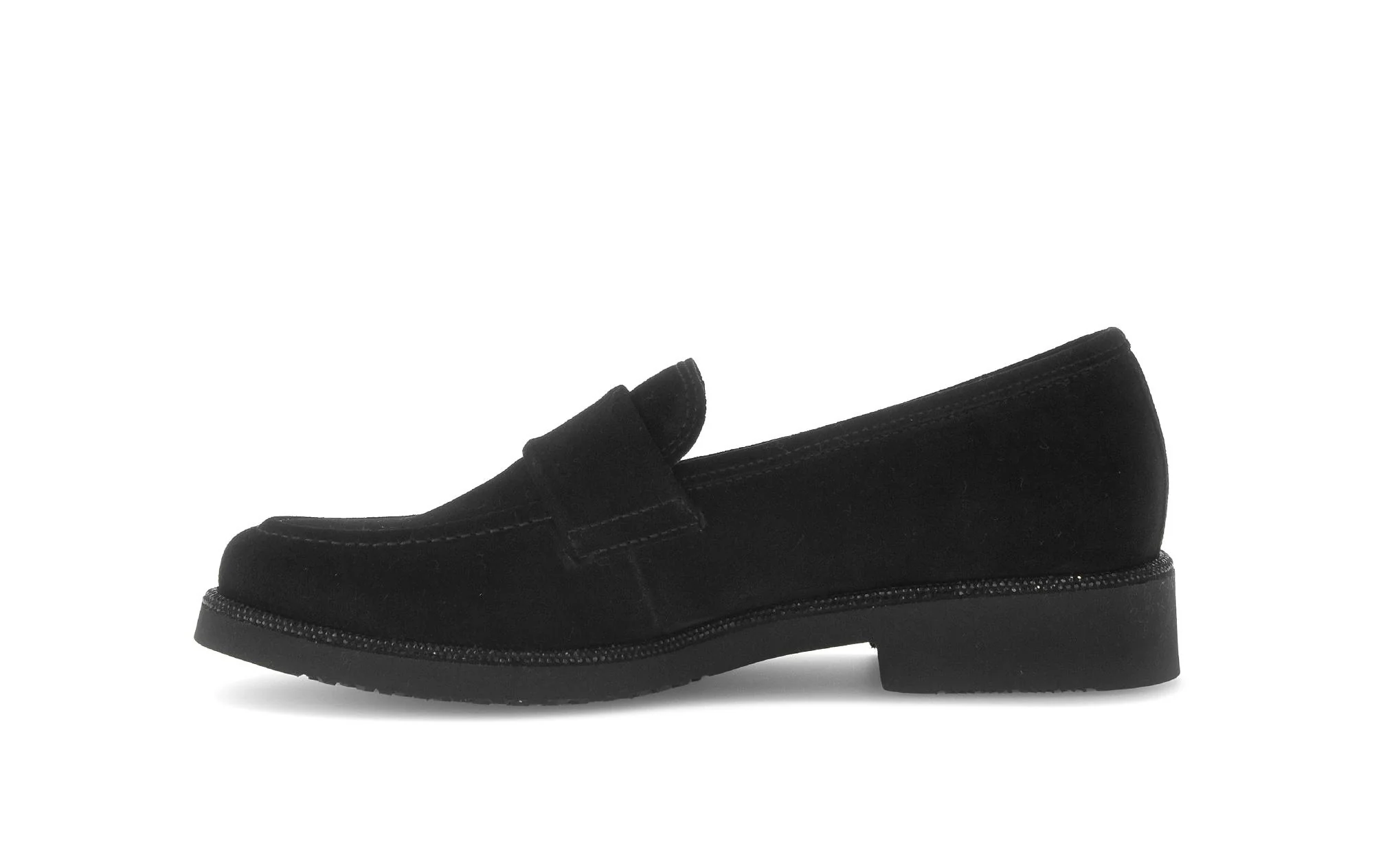 Mocassins noirs en cuir - Image 2
