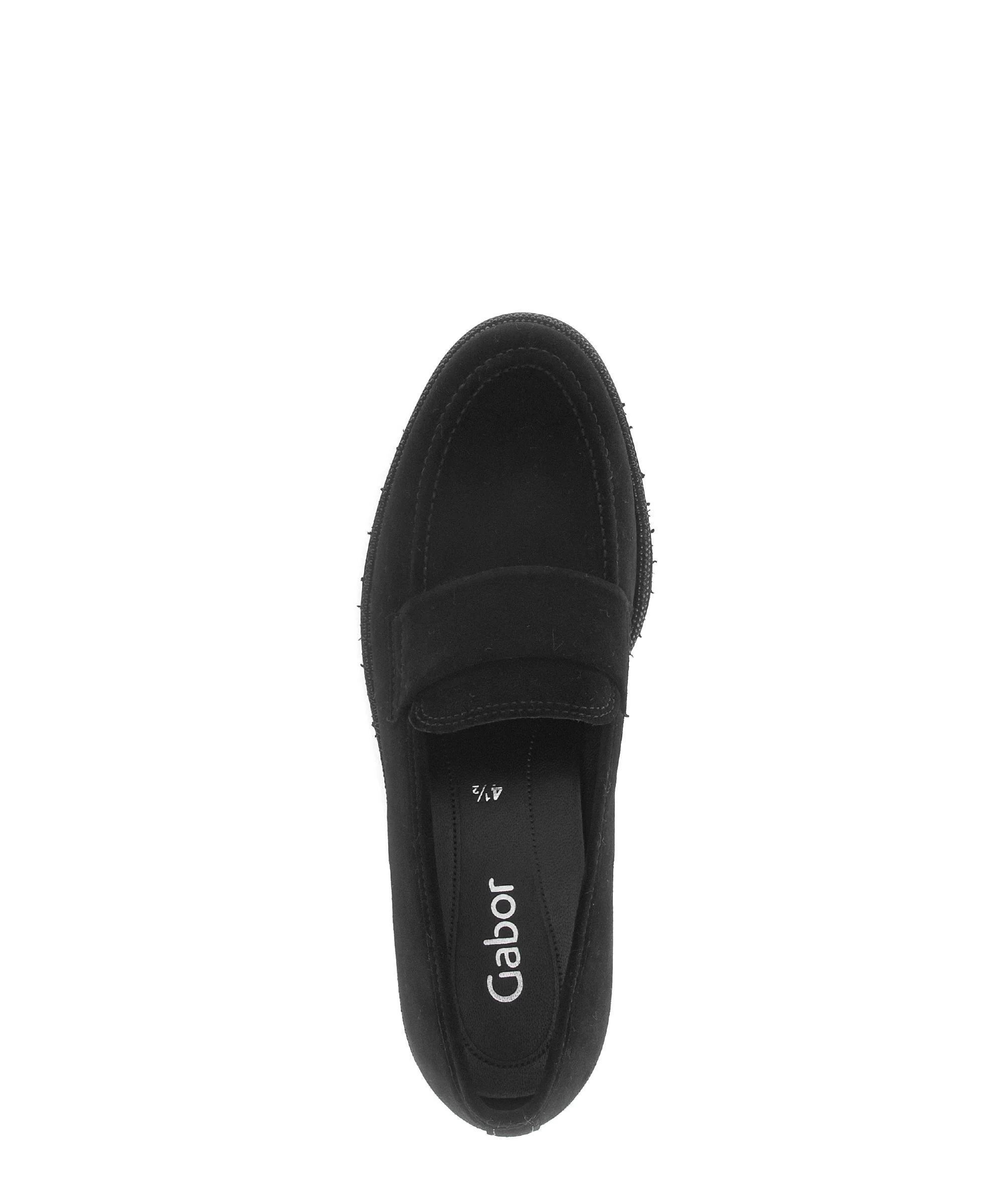 Mocassins noirs en cuir - Image 3
