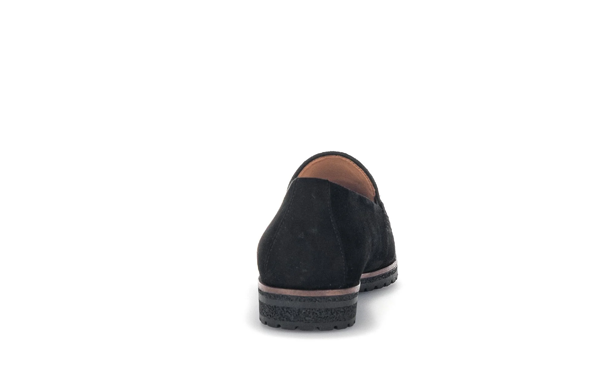 Mocassins noirs en nubuck - Image 4