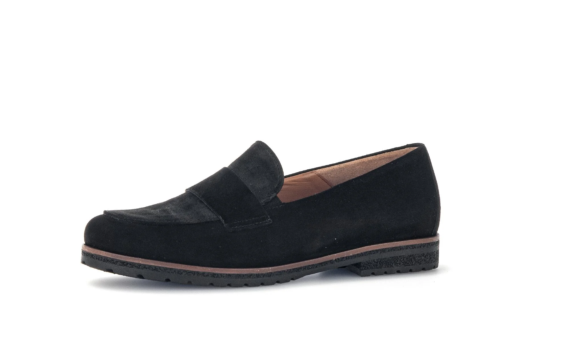 Mocassins noirs en nubuck - Image 6