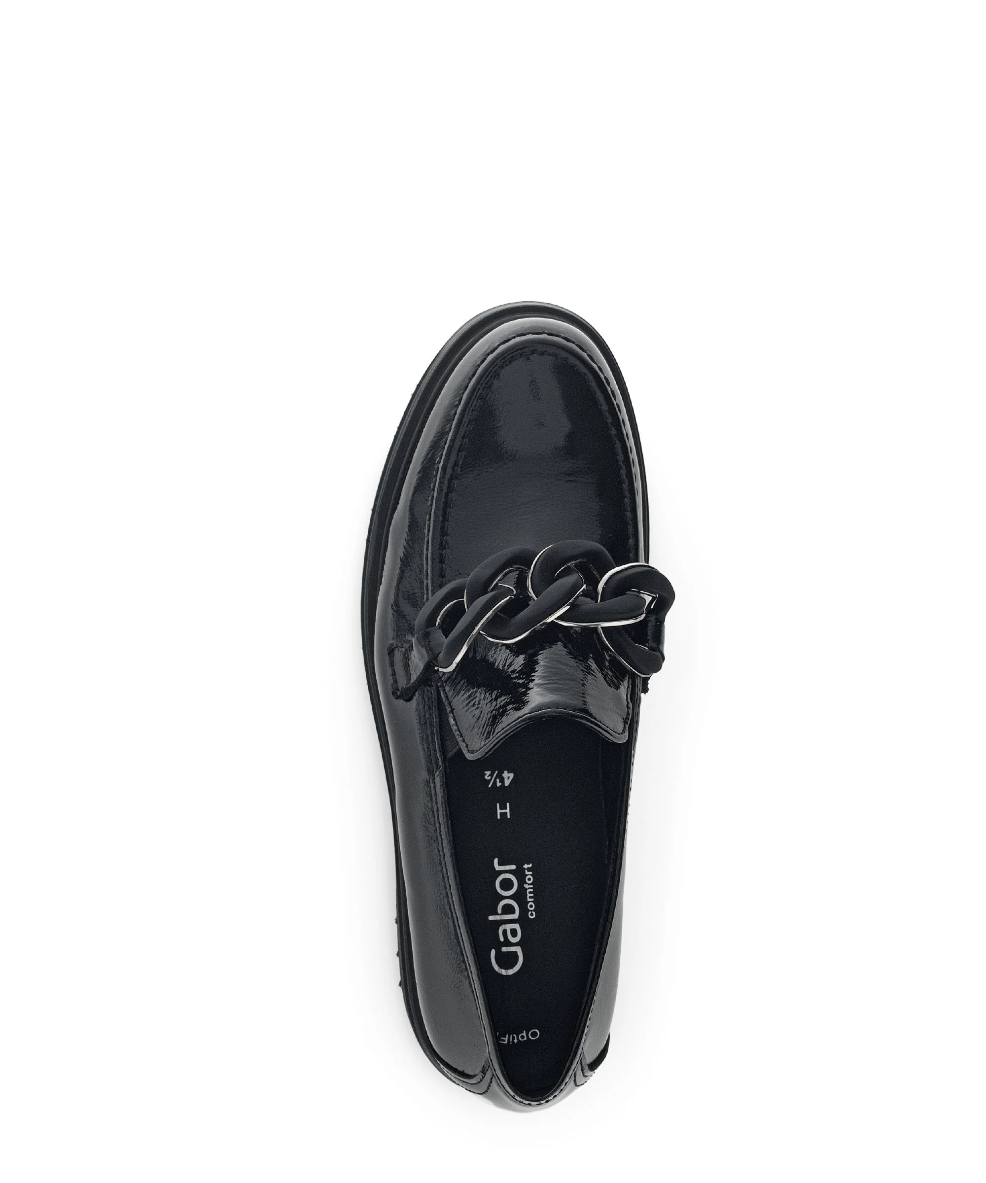 Mocassins noirs en cuir - Image 3
