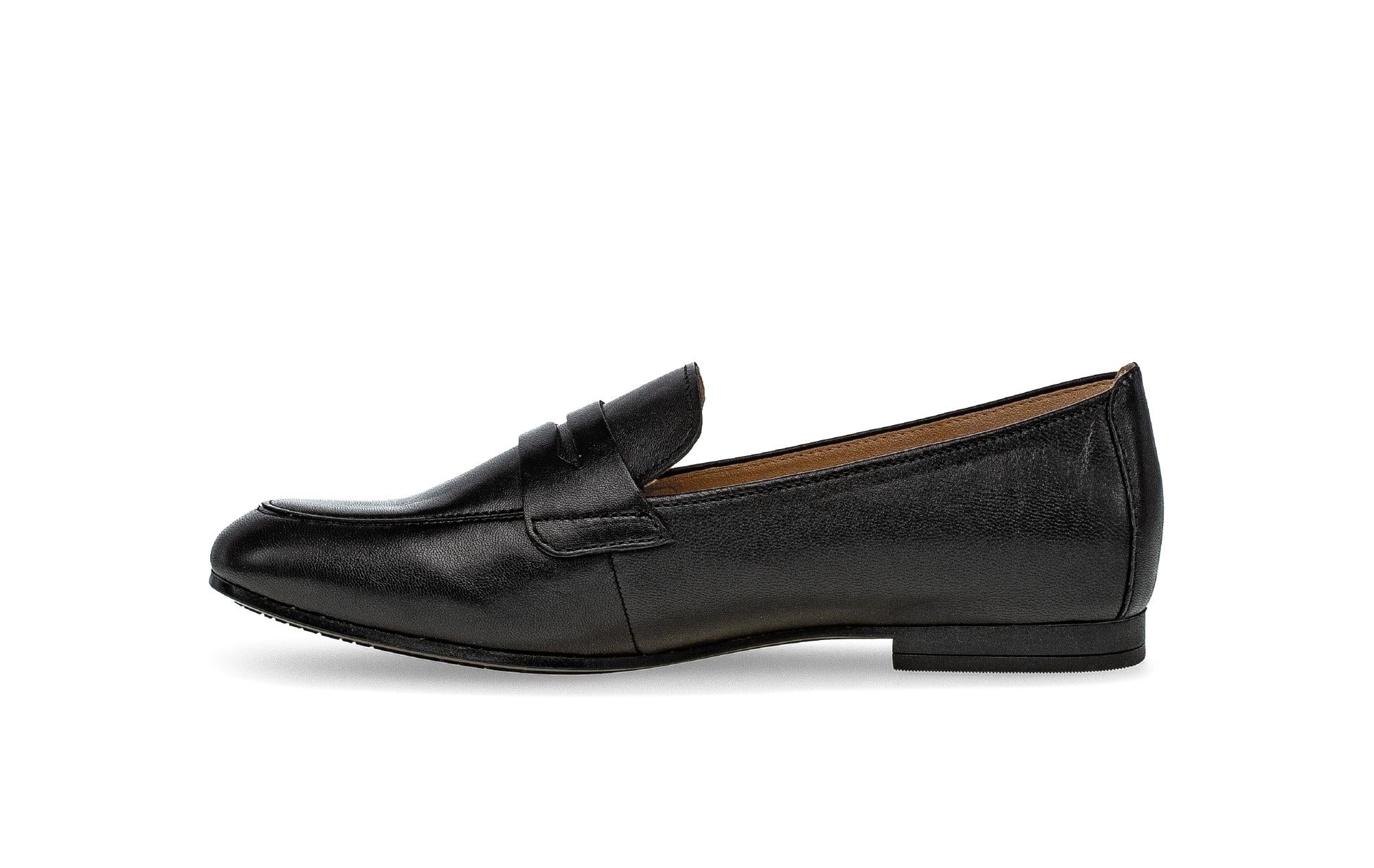 Mocassins noirs en cuir - Image 2
