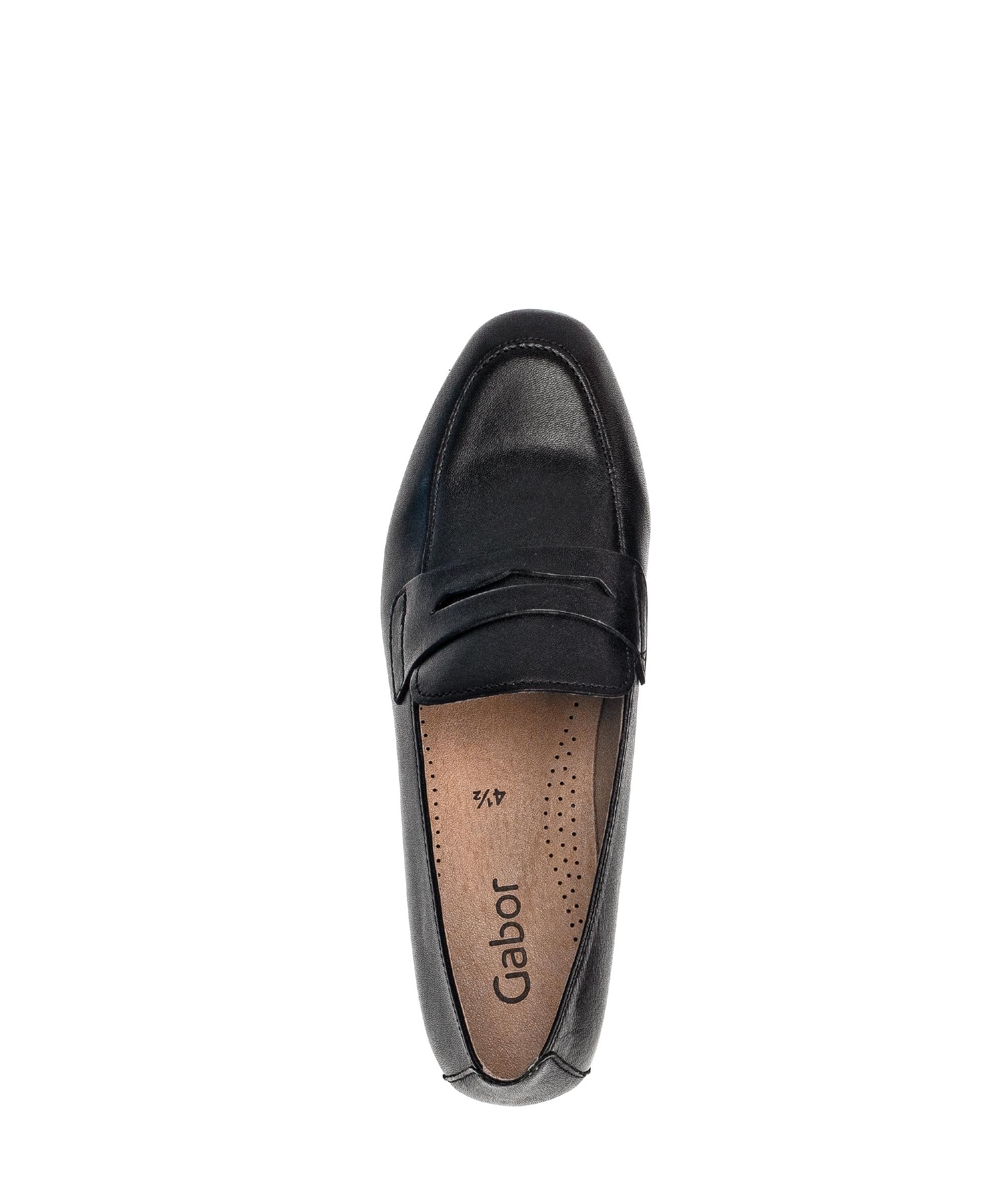 Mocassins noirs en cuir - Image 3