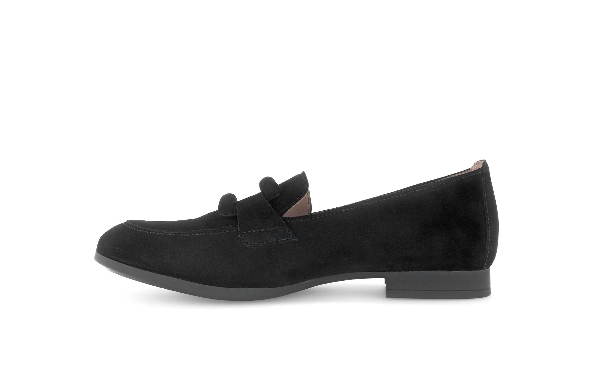 Mocassins noirs en cuir - Image 2