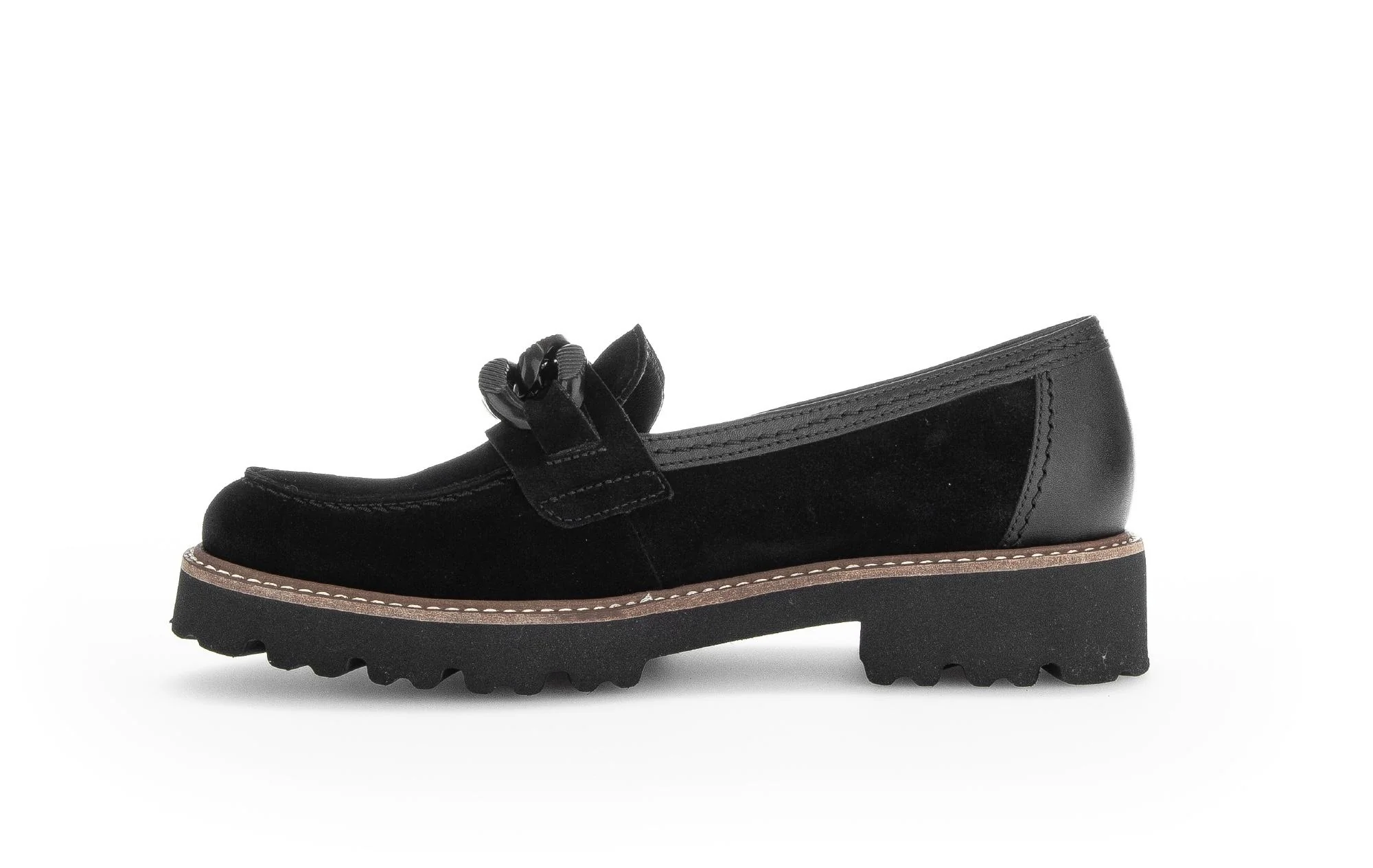 Mocassins noirs en Nubuck - Image 2