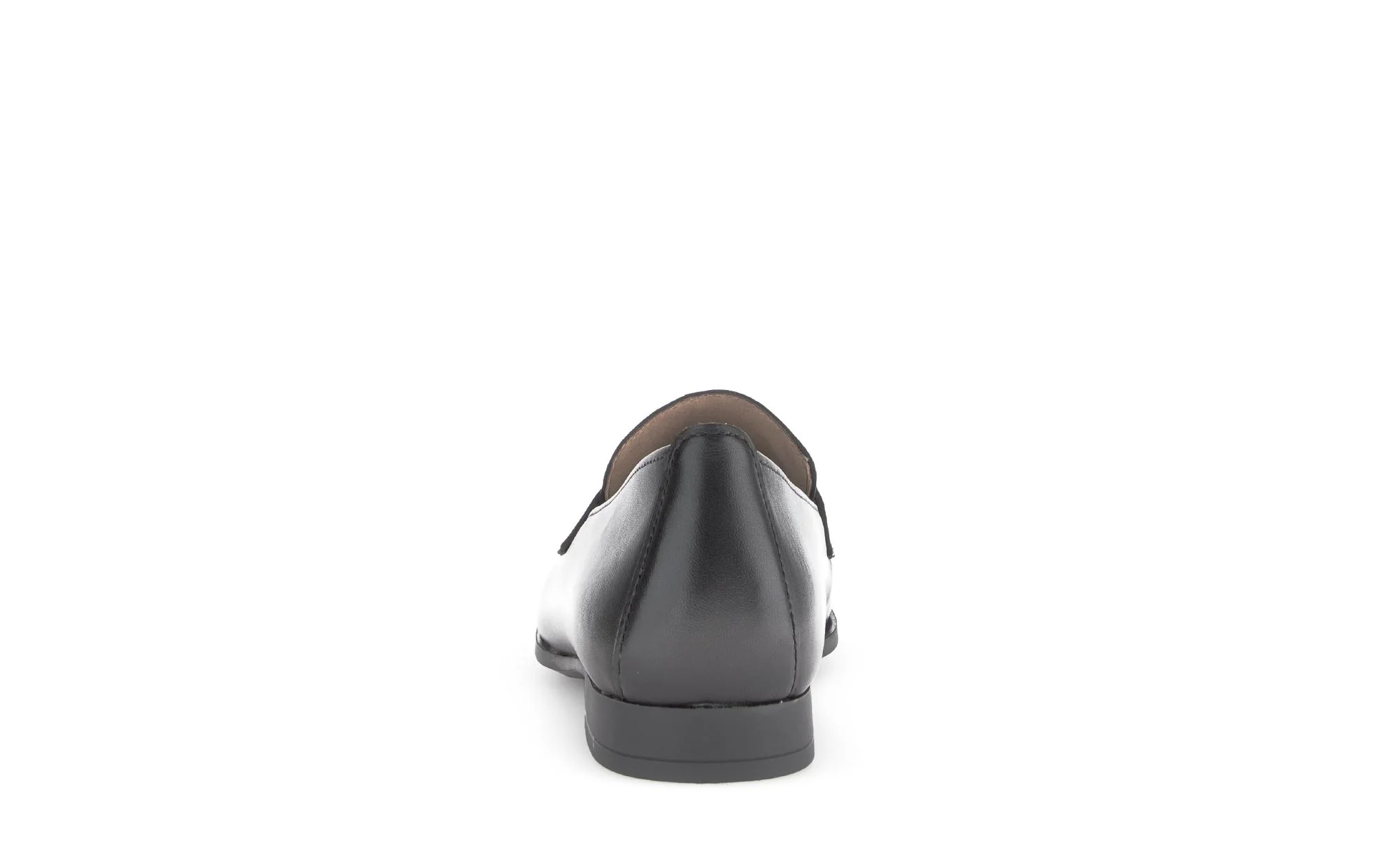 Mocassins noirs en cuir lisse - Image 4