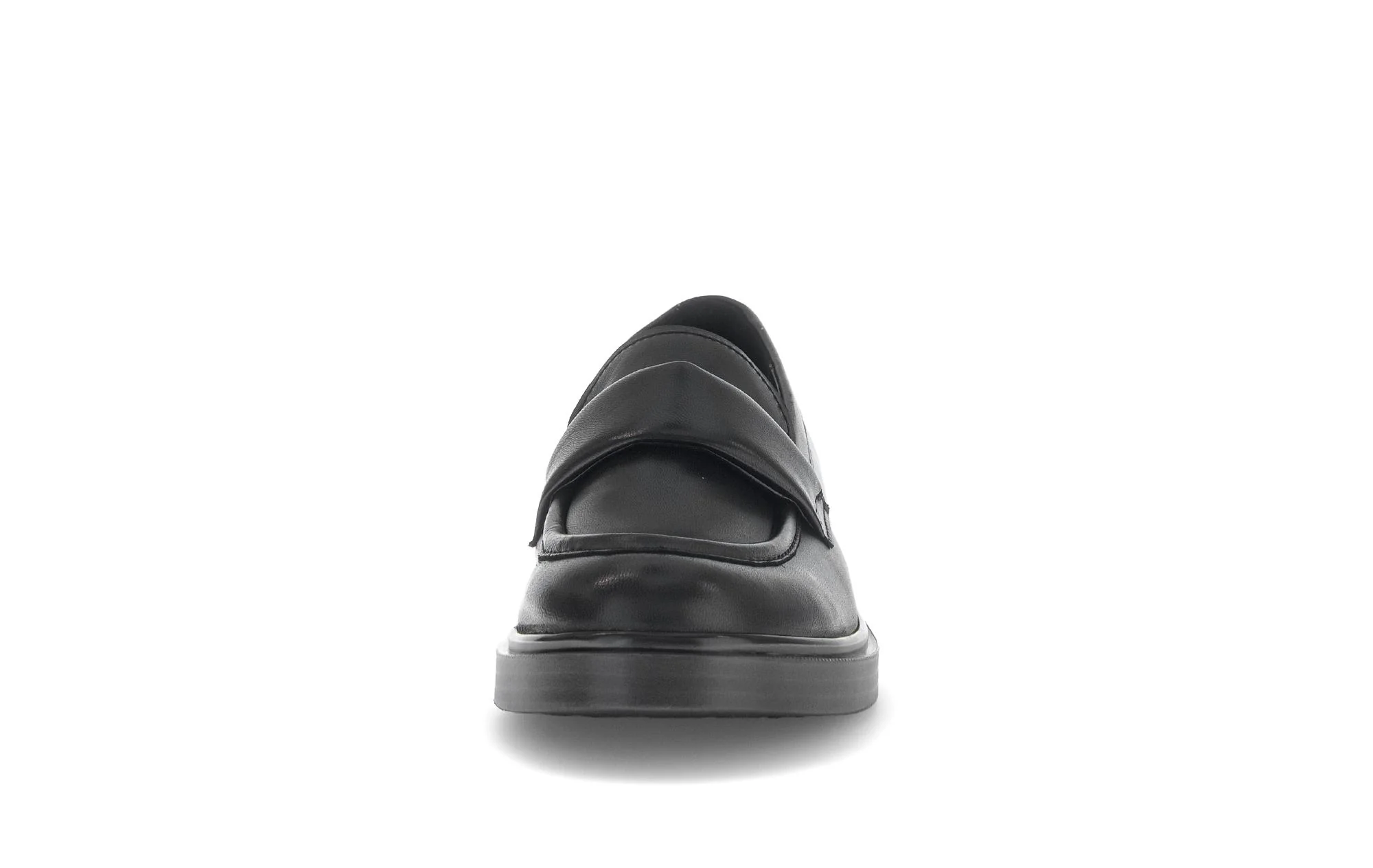 Mocassins noirs en cuir lisse - Image 5