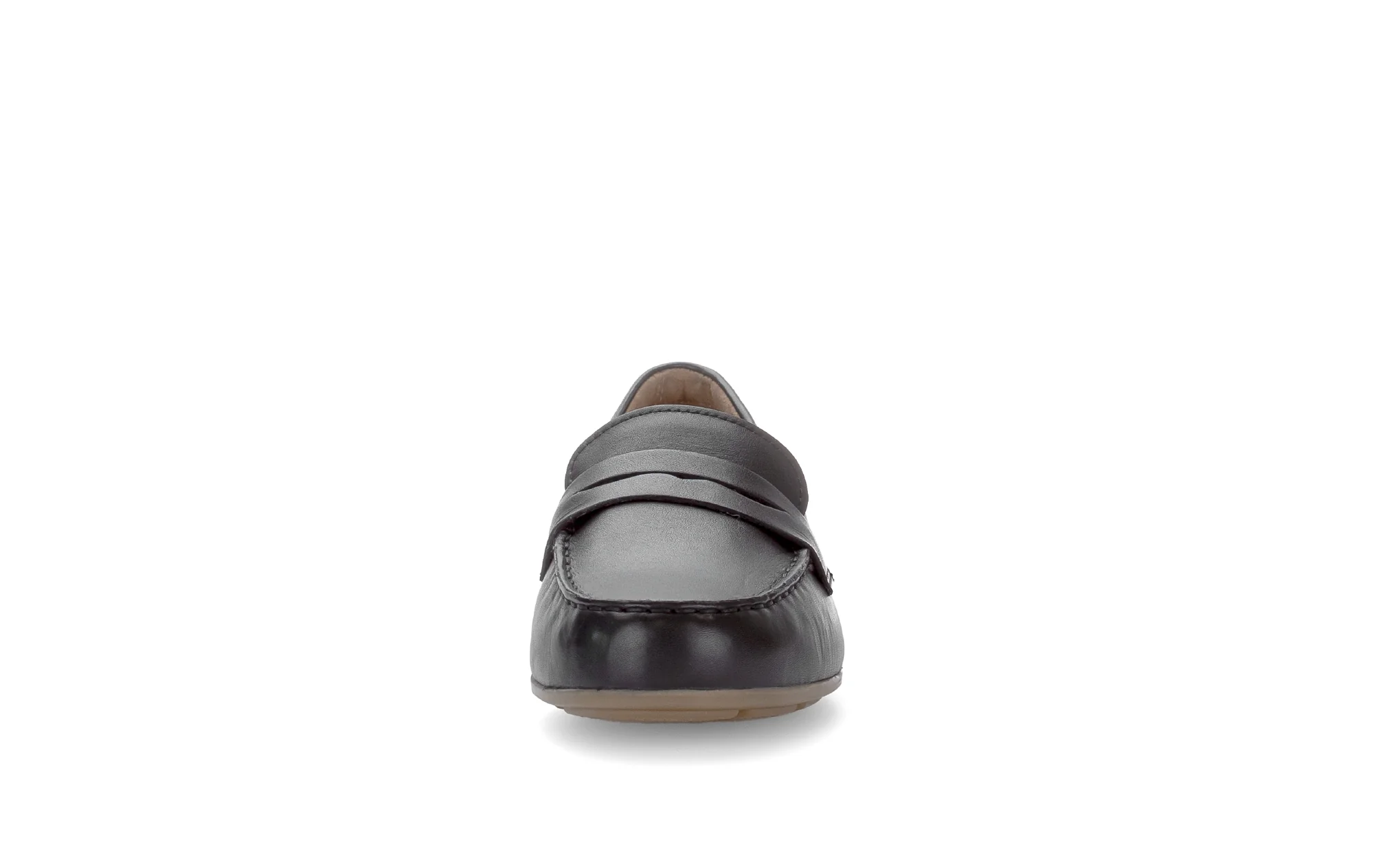 Mocassins noirs en cuir lisse - Image 5