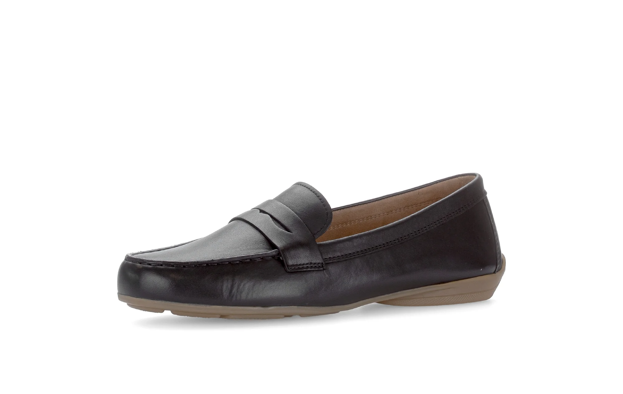 Mocassins noirs en cuir lisse - Image 6