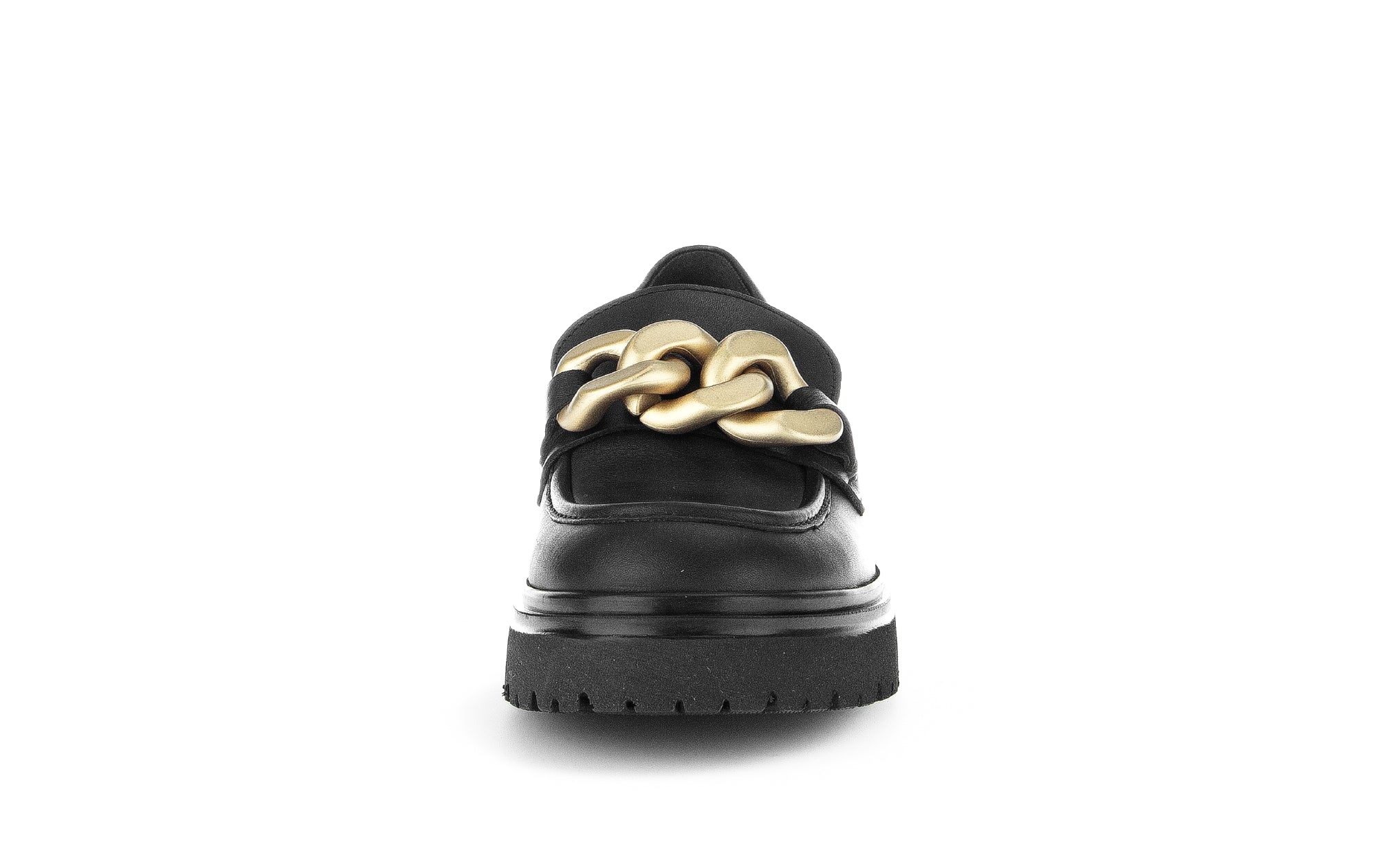 Mocassins noirs en cuir lisse - Image 5