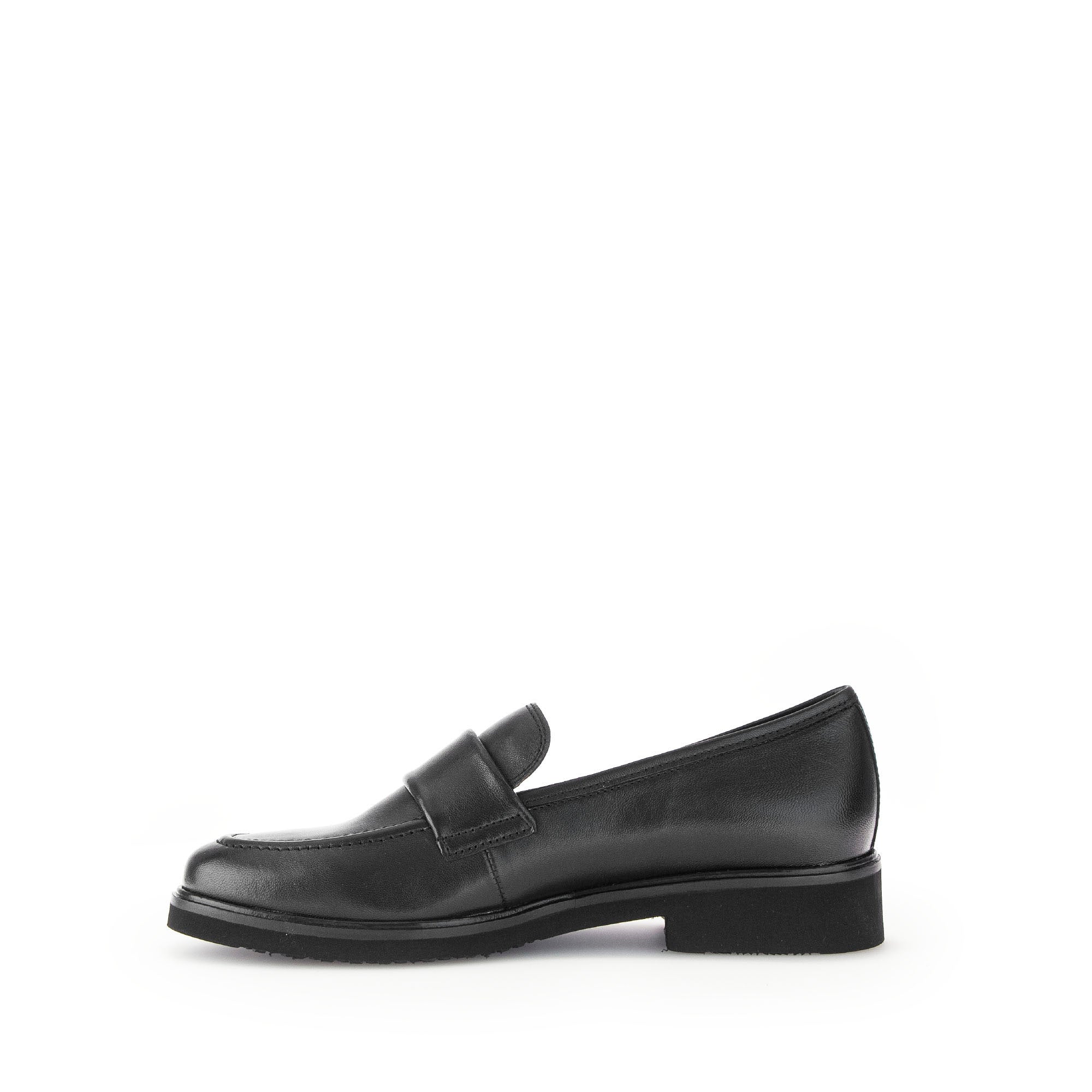 Mocassins noirs en cuir lisse - Image 2