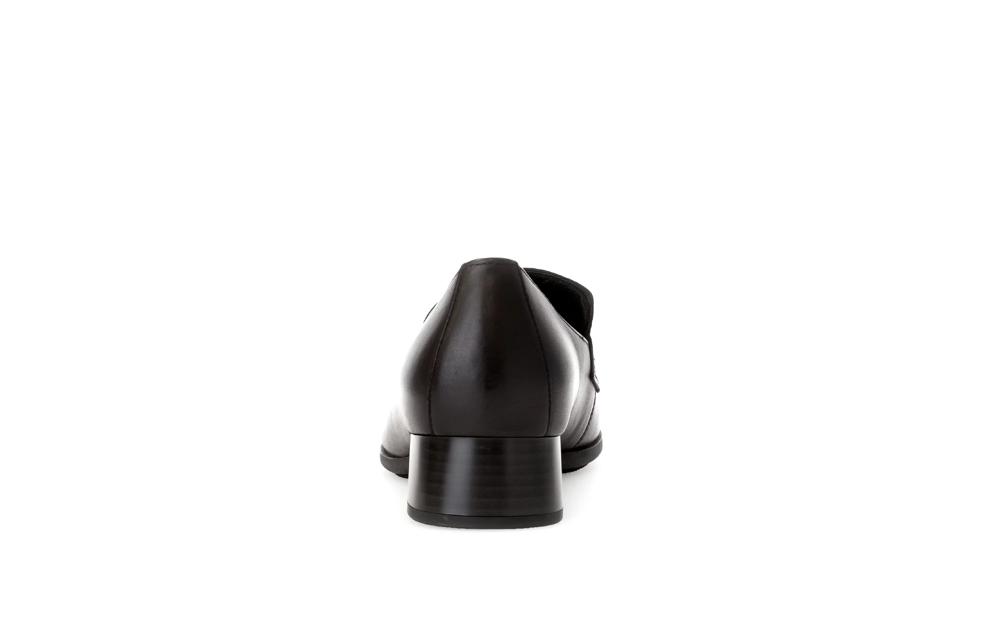 Mocassins noirs en cuir lisse - Image 5