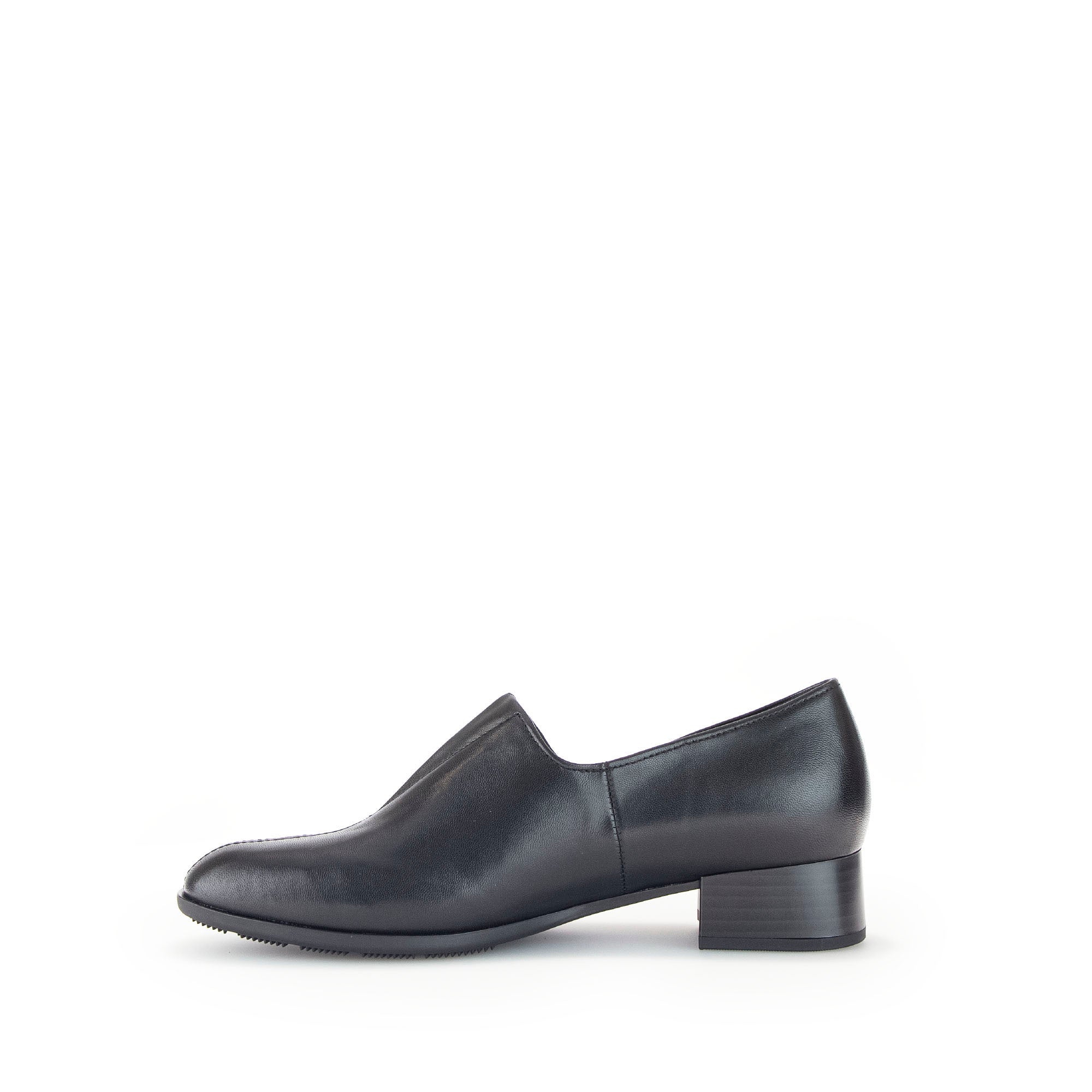 Mocassins noirs en cuir lisse - Image 2