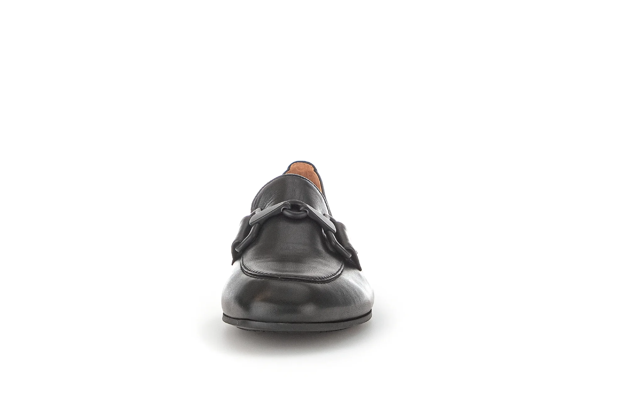 Mocassins noirs en cuir lisse - Image 5