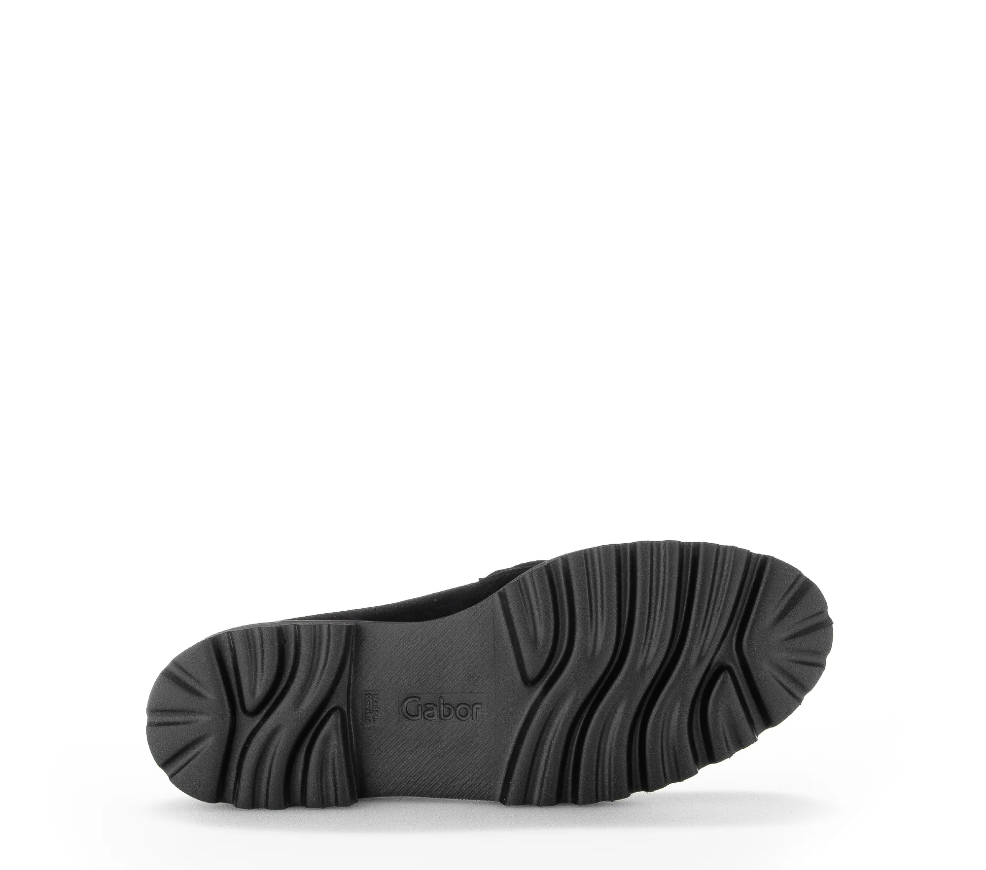 Mocassins noirs en cuir velours - Image 7