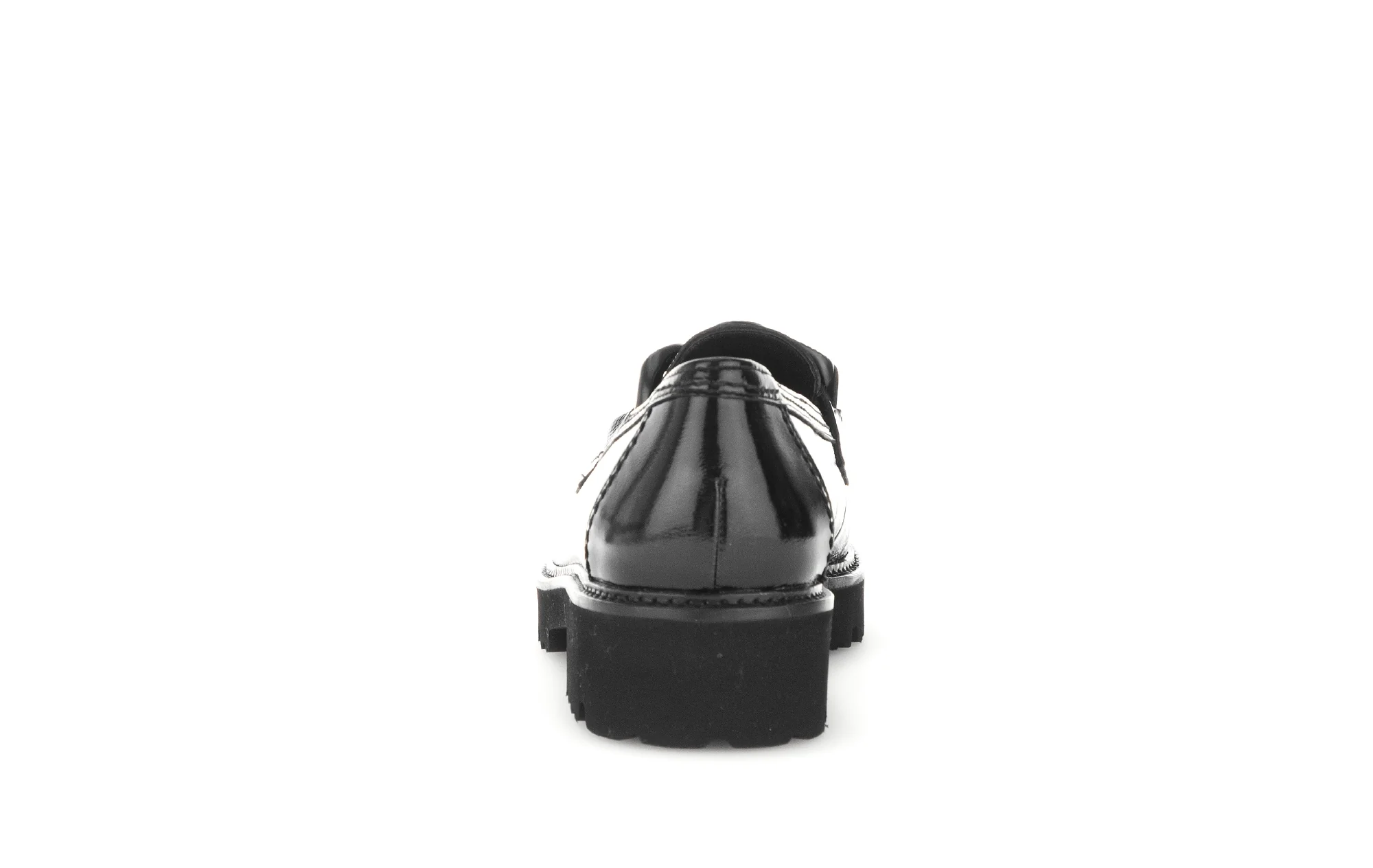 Mocassins noirs en cuir vernis - Image 5