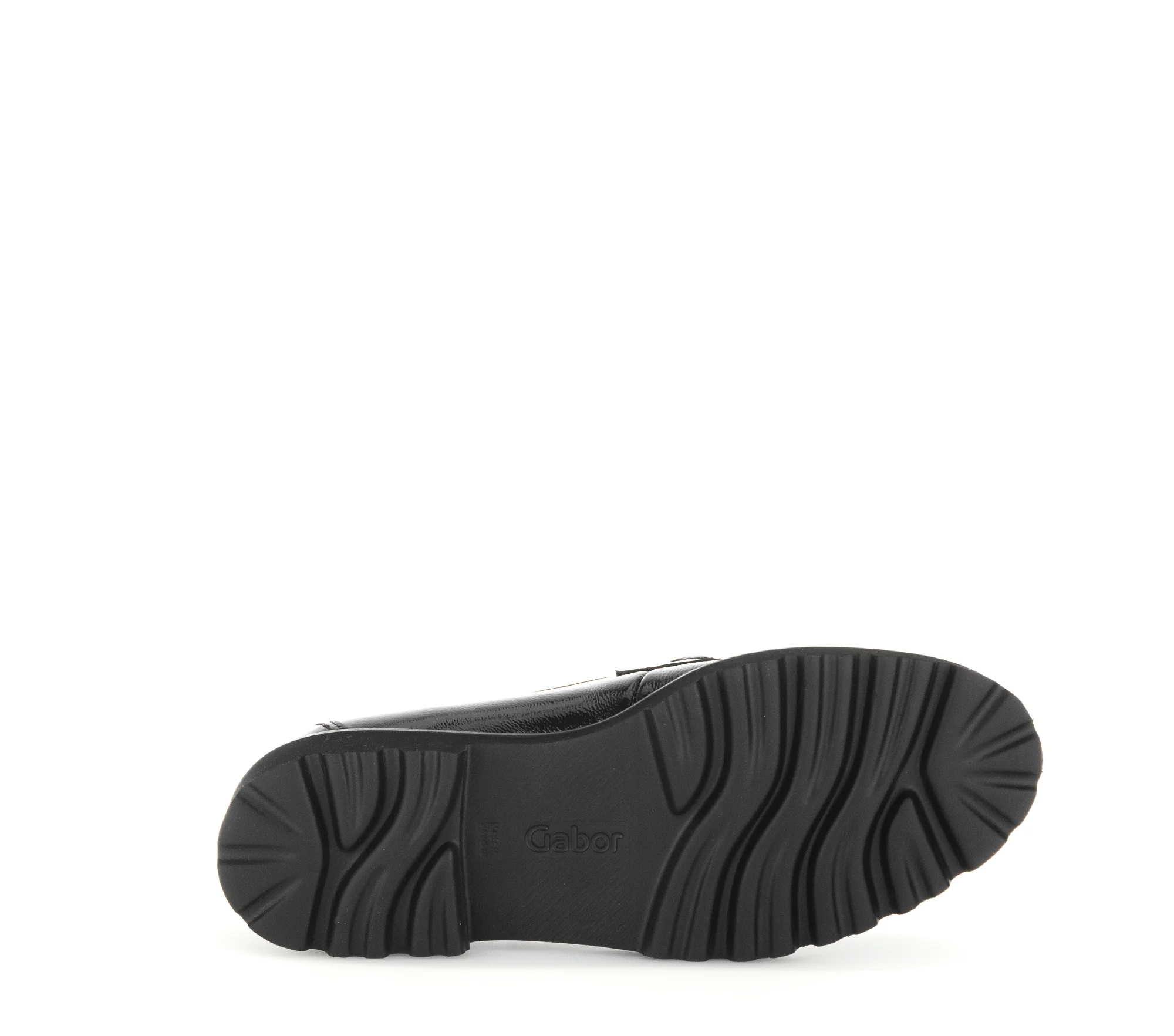 Mocassins noirs en cuir vernis - Image 7