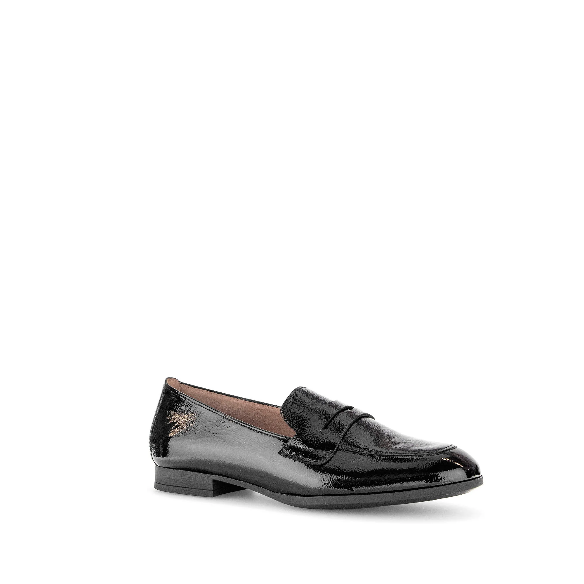 Mocassins noirs en cuir vernis - Image 3