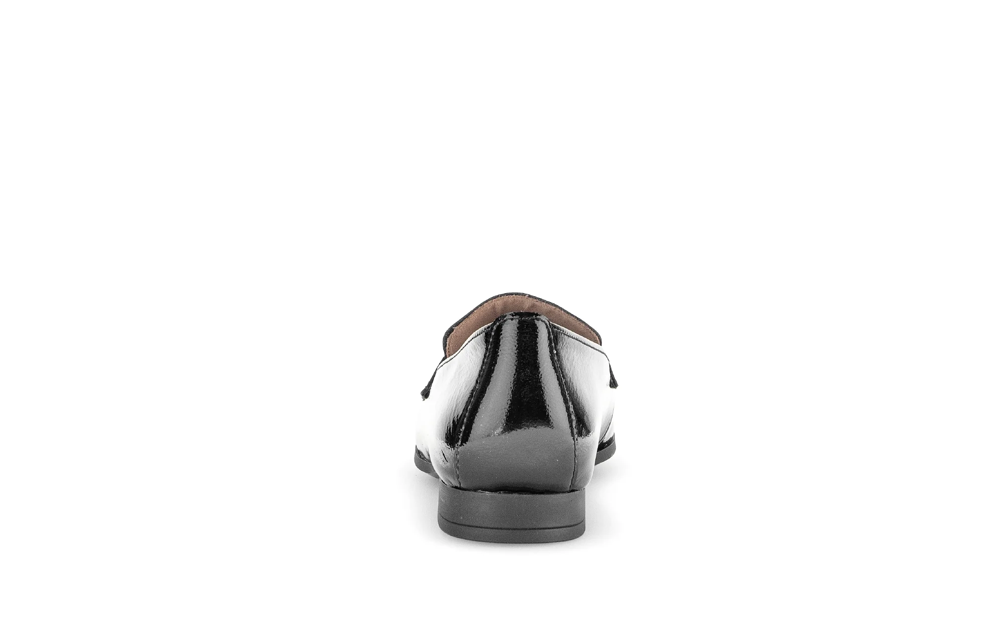 Mocassins noirs en cuir vernis - Image 5
