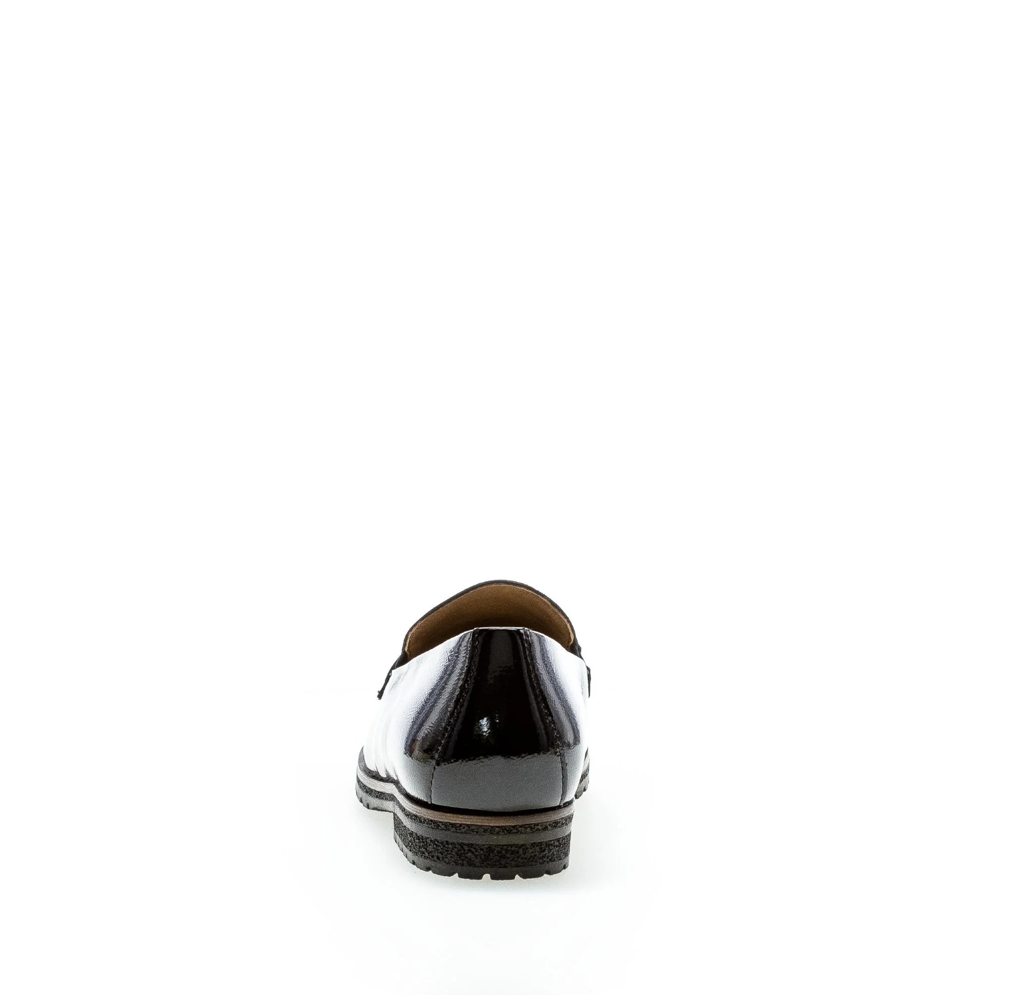 Mocassins noirs en cuir vernis - Image 3