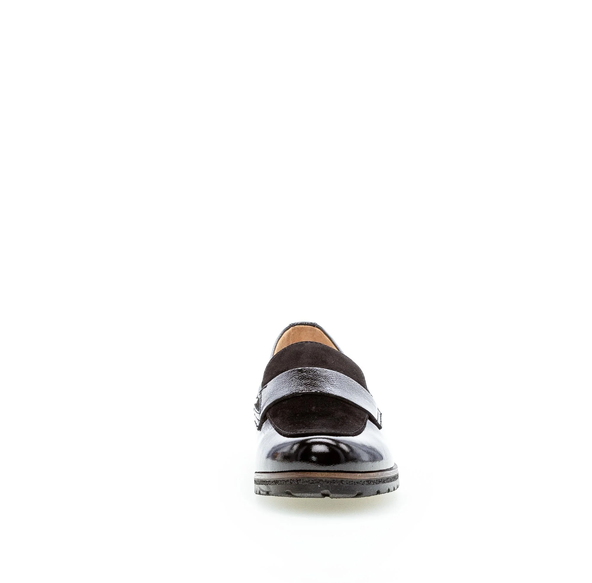Mocassins noirs en cuir vernis - Image 4