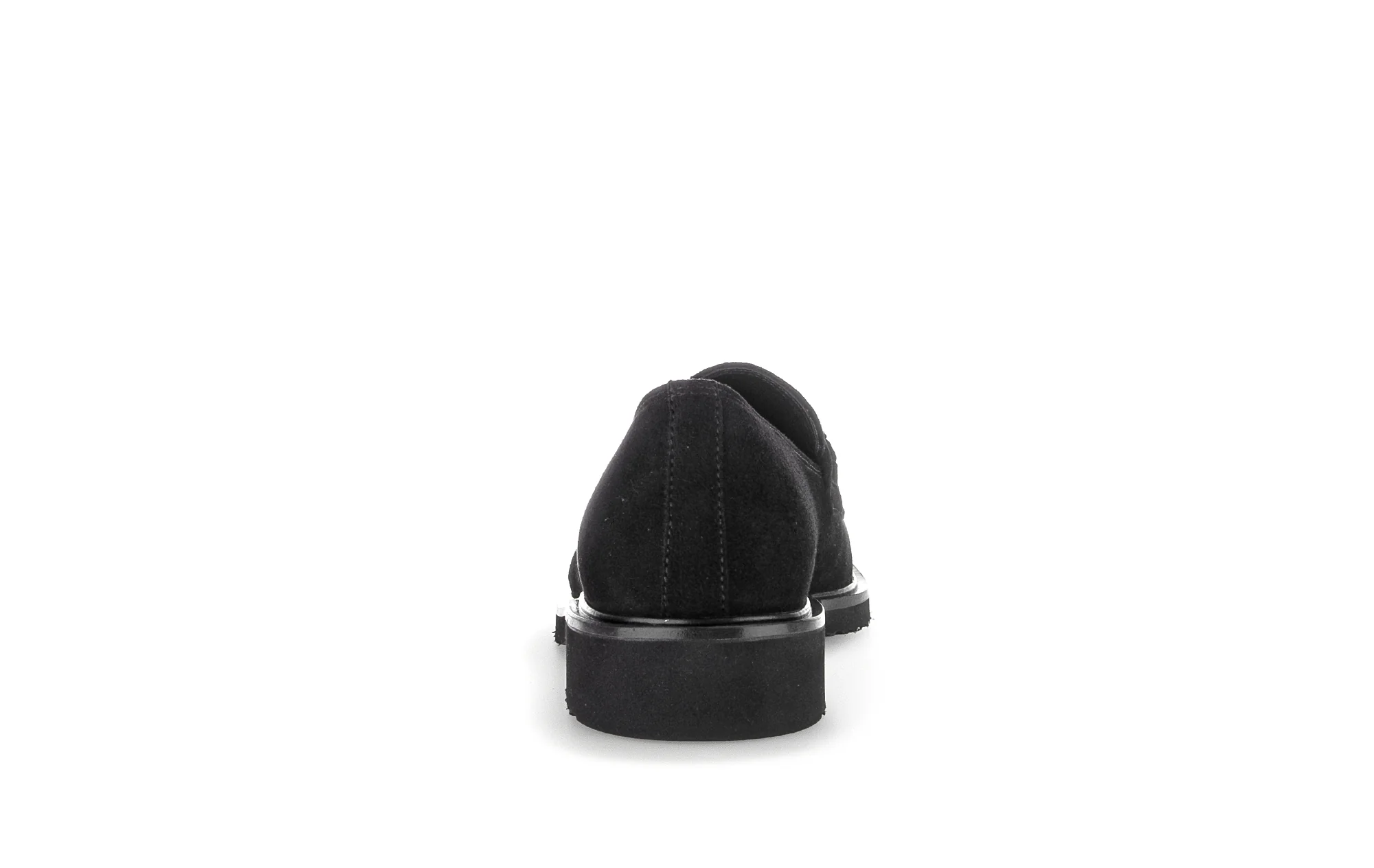 Mocassins noirs en velours - Image 6