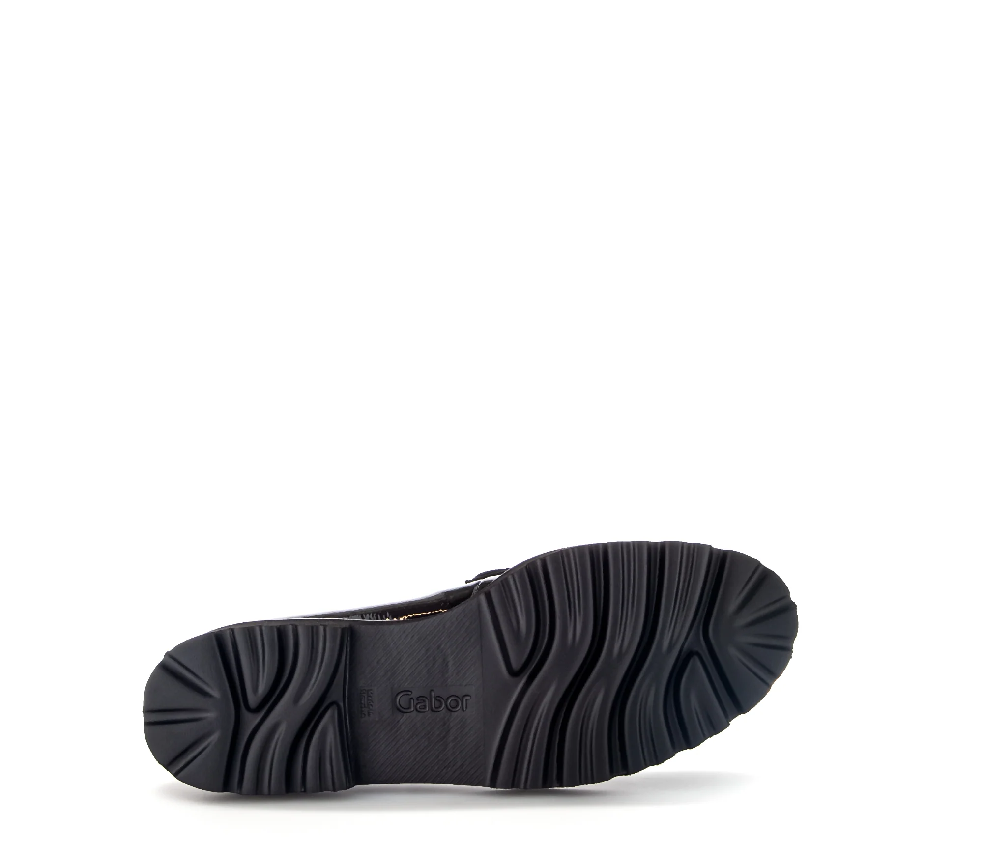Mocassins noirs vernis et velours - Image 7