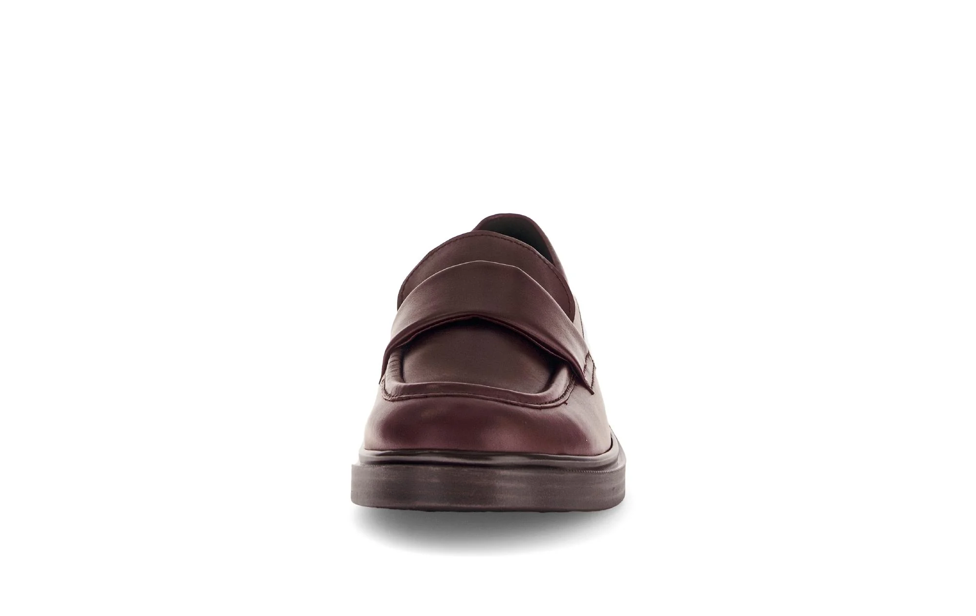 Mocassins rouges en cuir lisse - Image 5