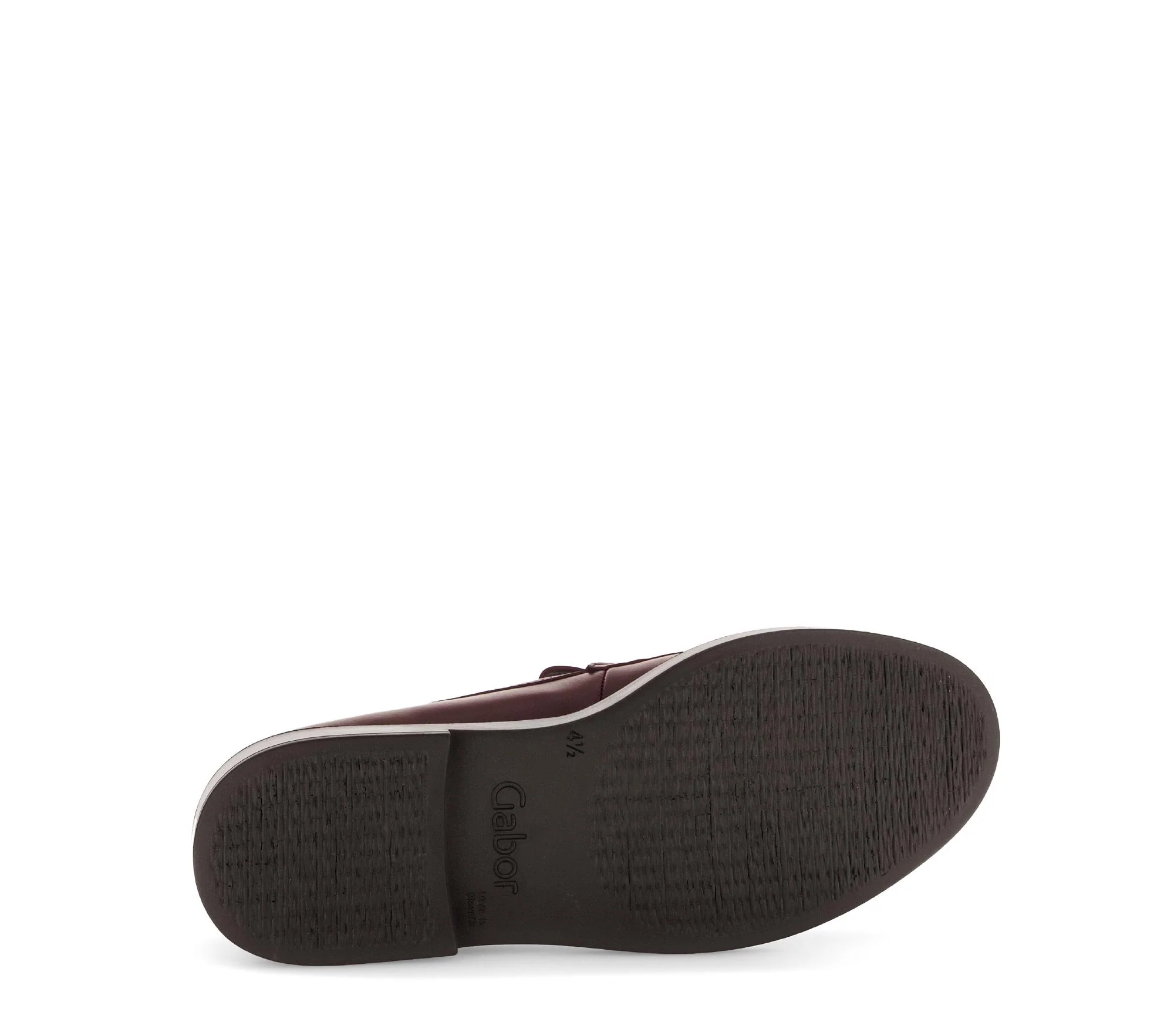 Mocassins rouges en cuir lisse - Image 7