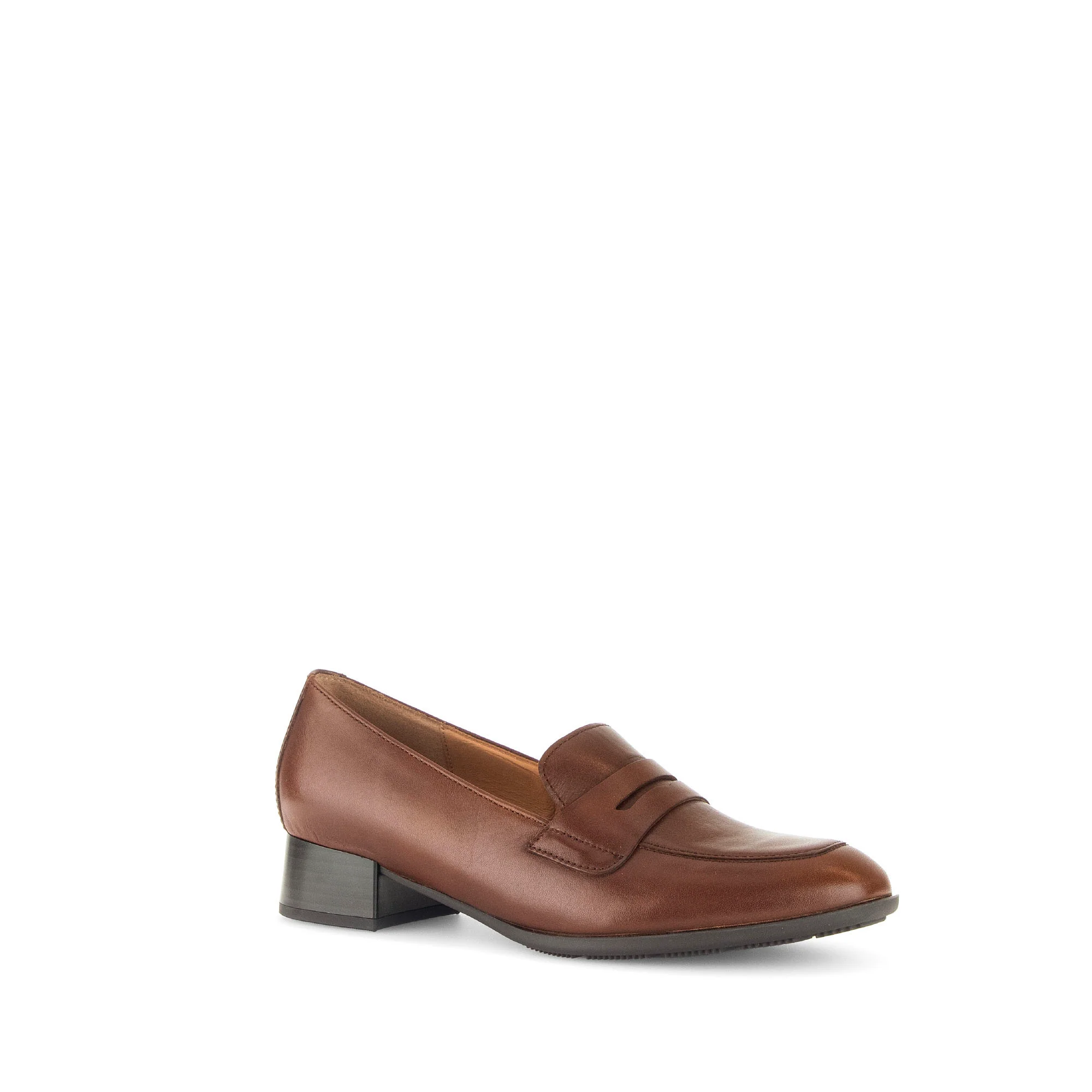 Mocassins Cognac en cuir lisse - Image 3