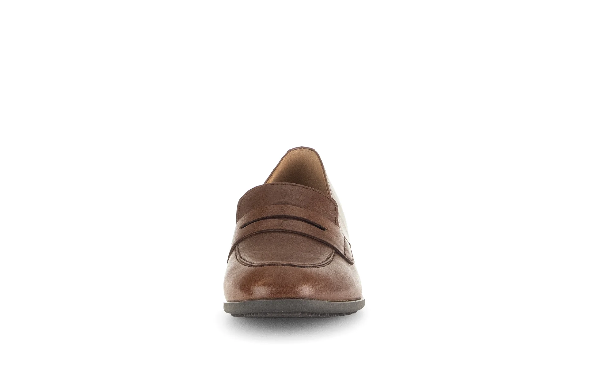 Mocassins Cognac en cuir lisse - Image 4