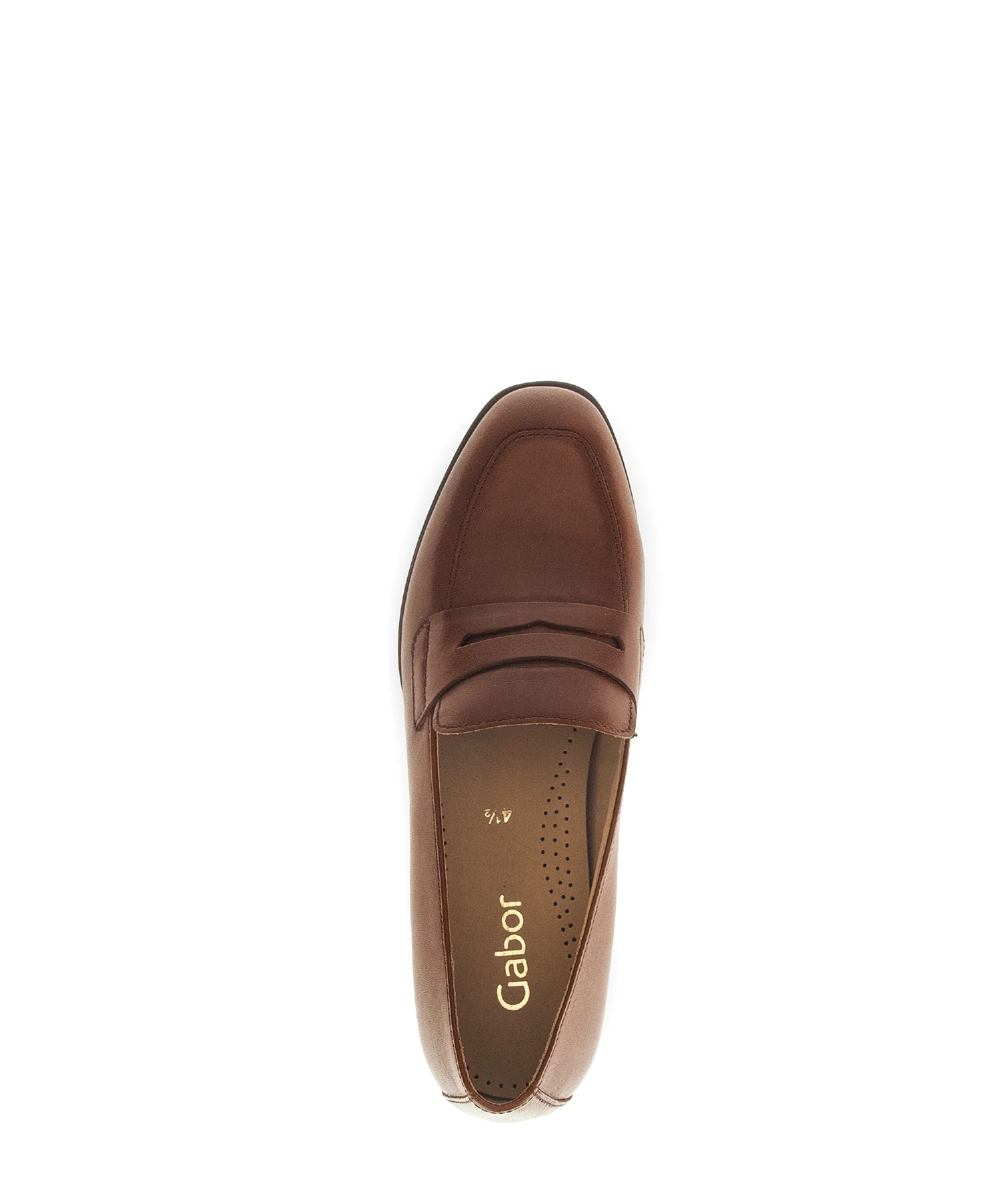 Mocassins Cognac en cuir lisse - Image 6