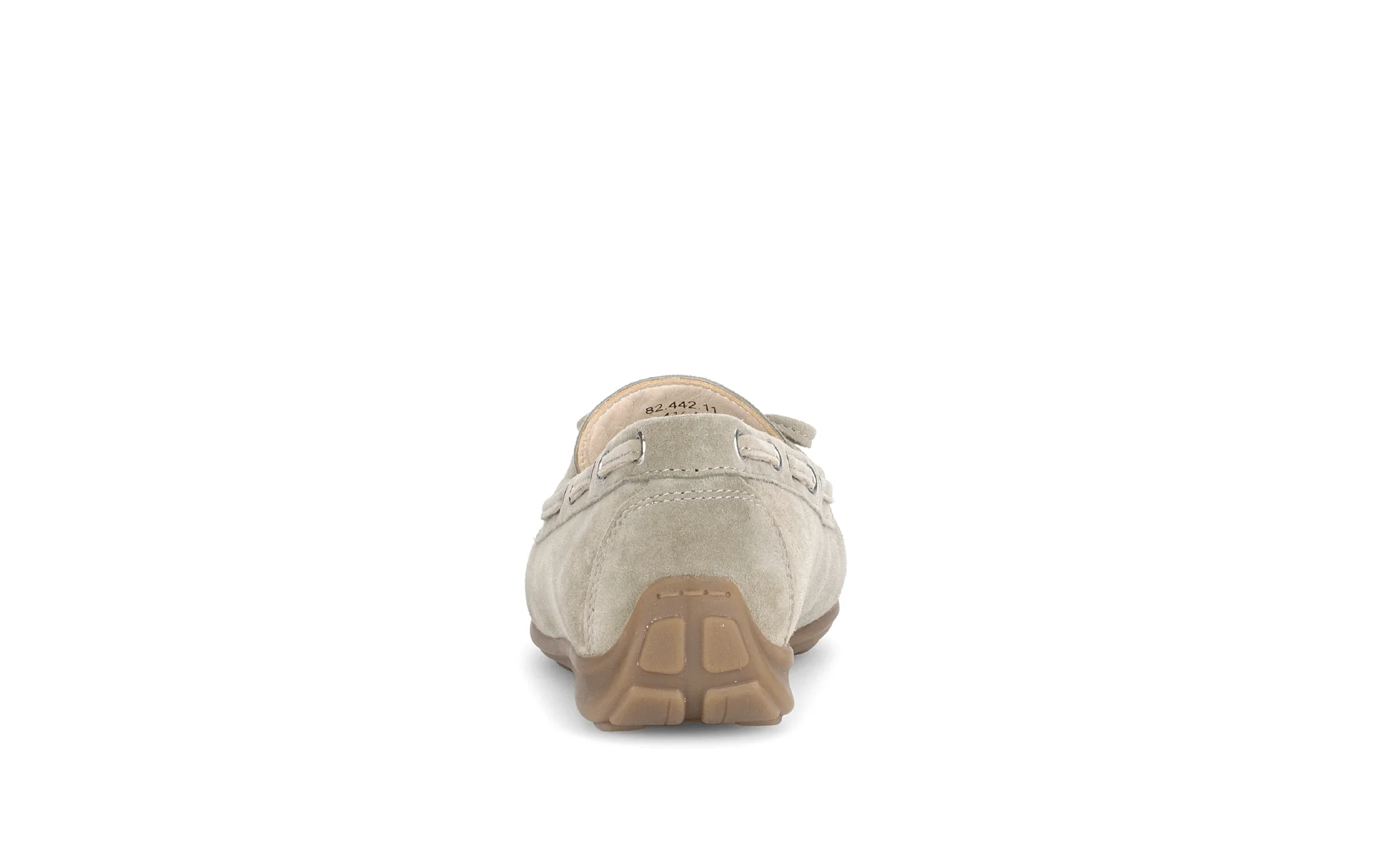 Mocassins verts en velours - Image 4