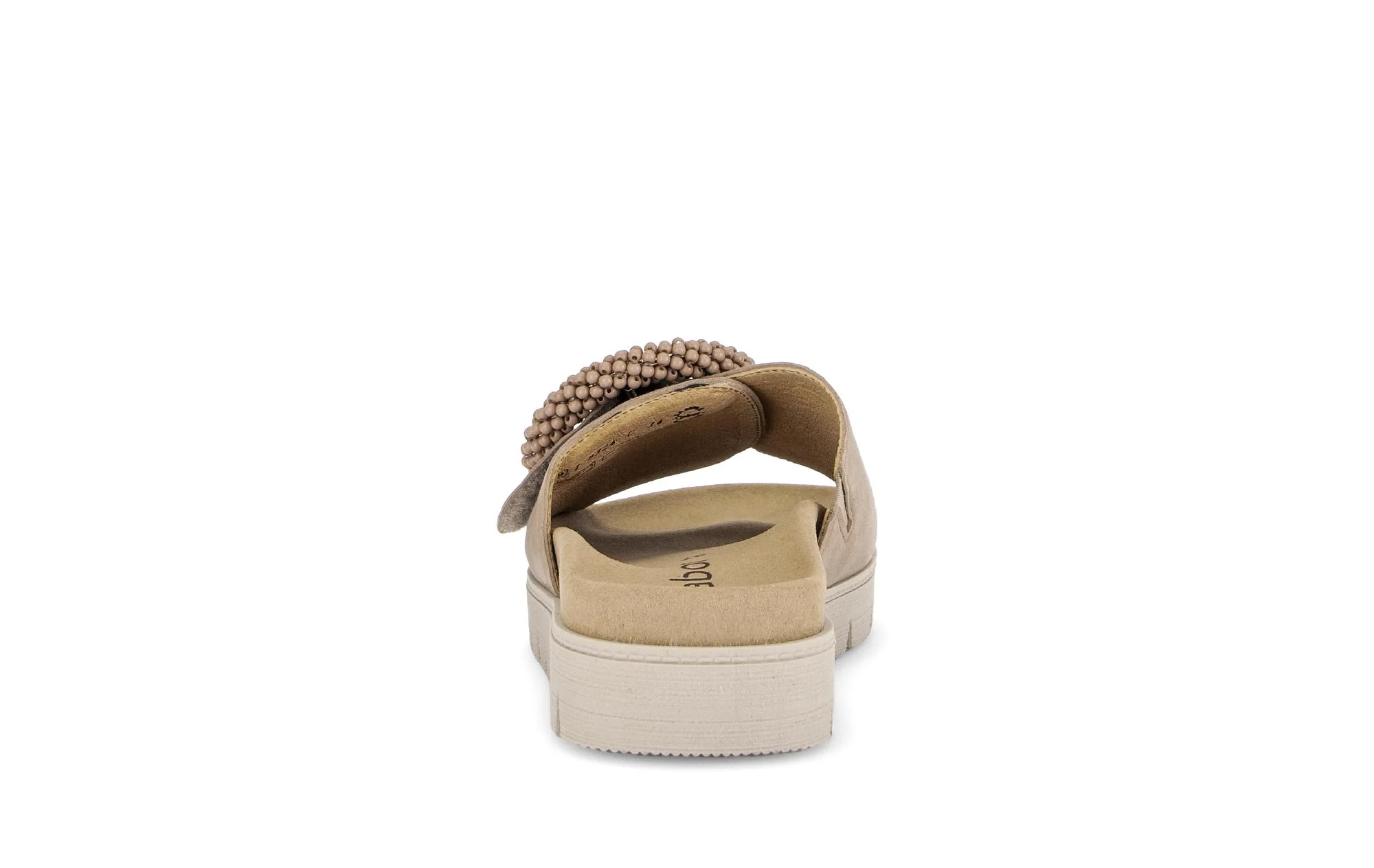 Mules beiges en cuir - Image 4