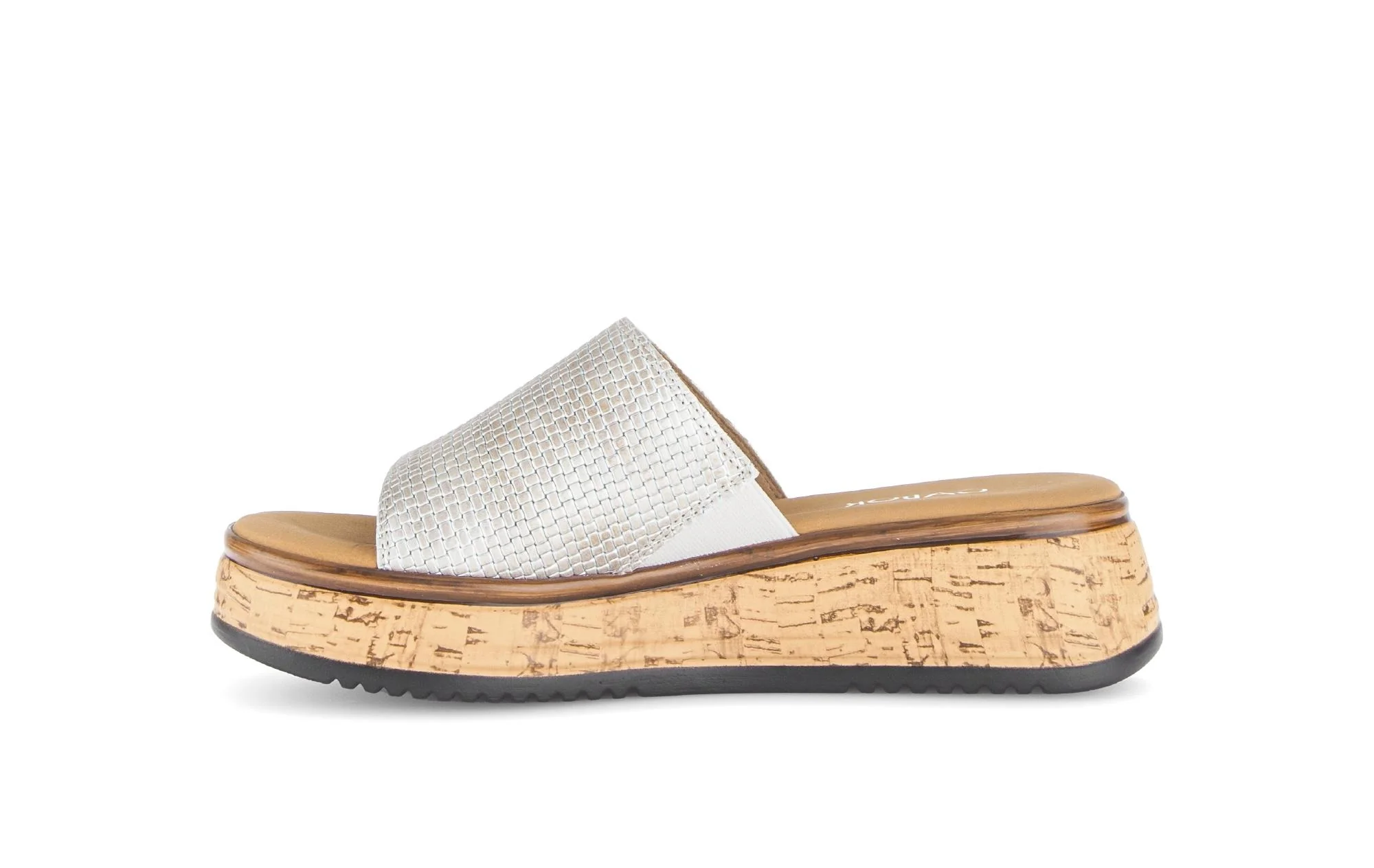 Mules beiges en cuir - Image 2