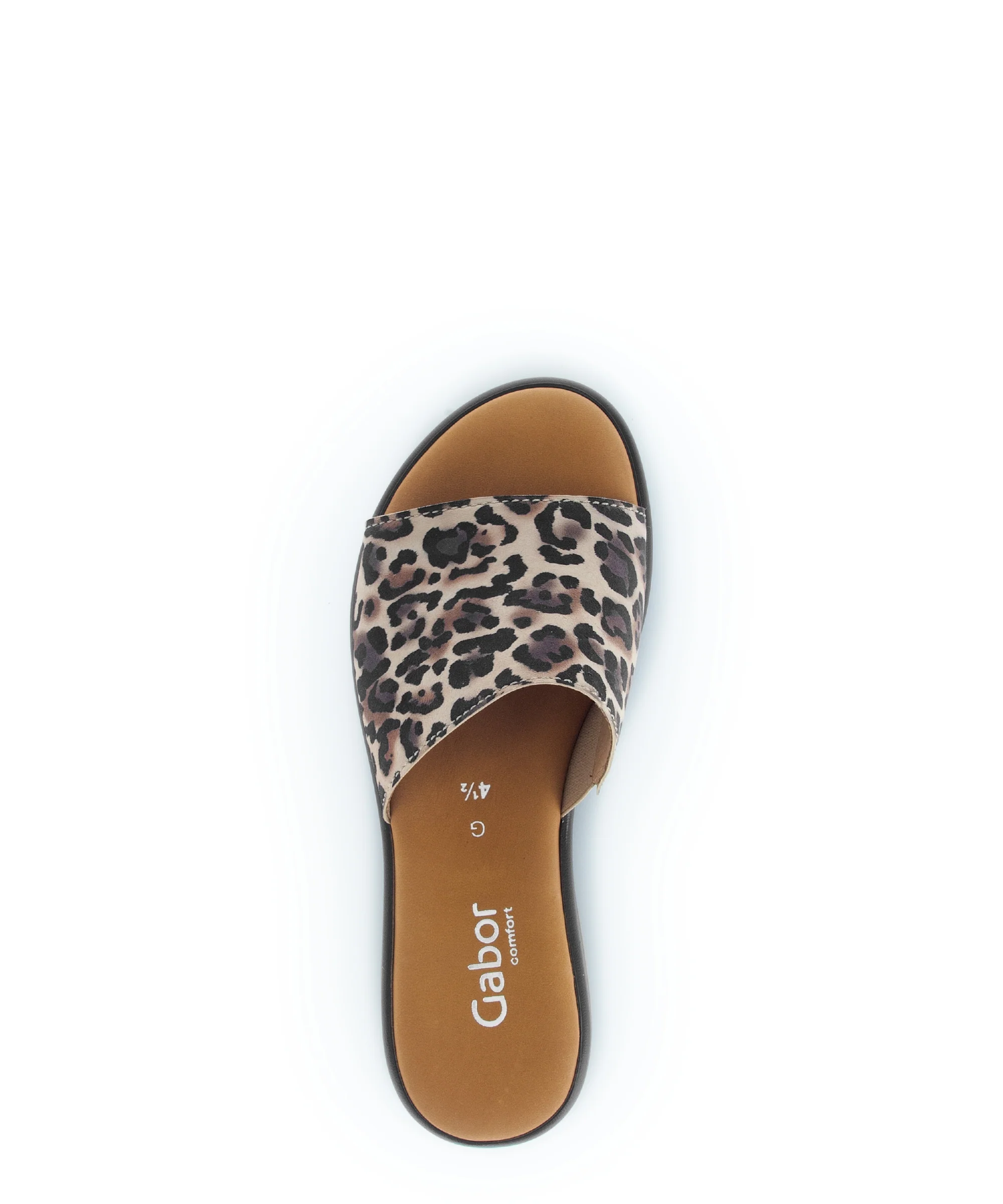 Mules beiges en cuir - Image 3