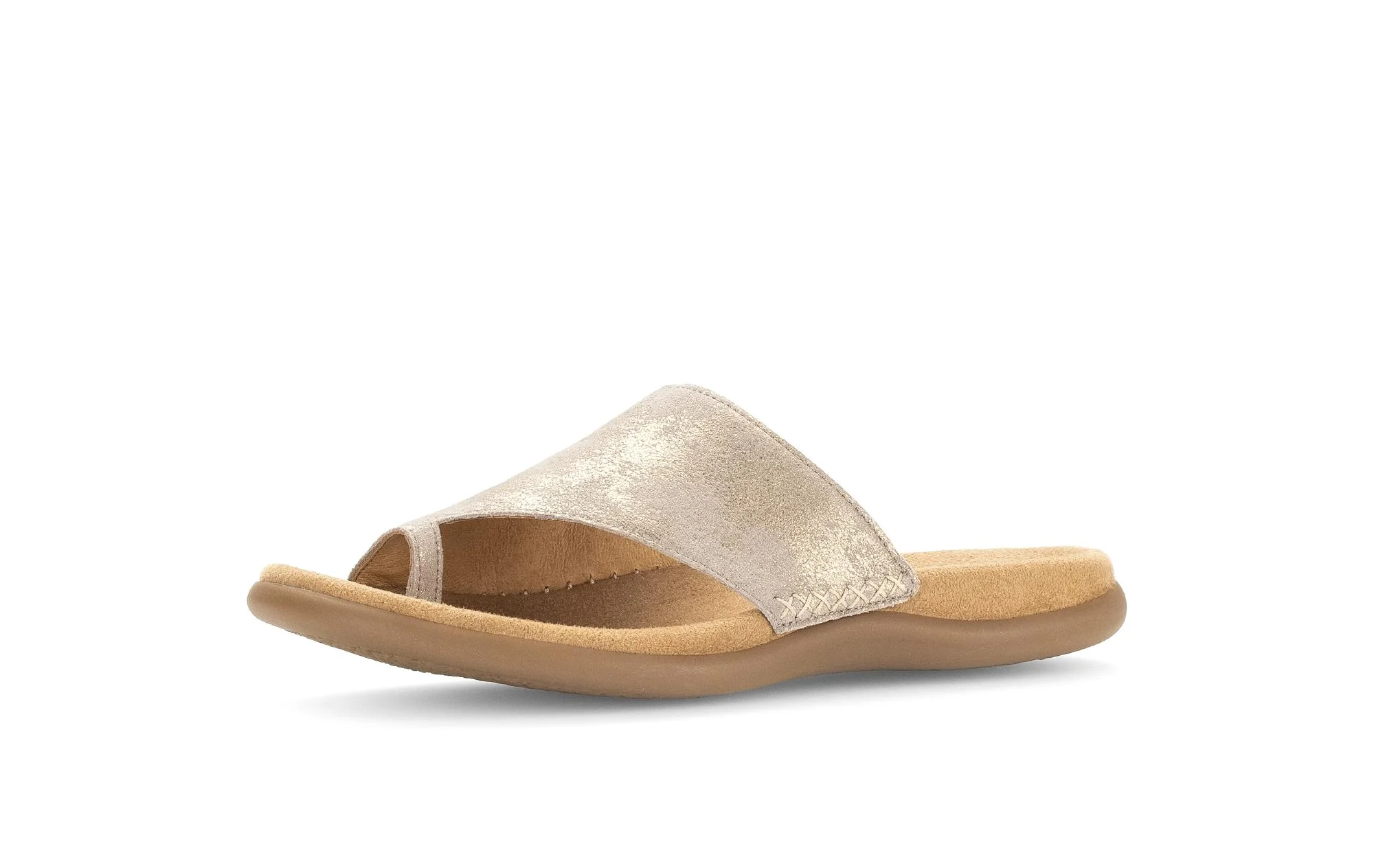 Mules beiges en nubuck - Image 6