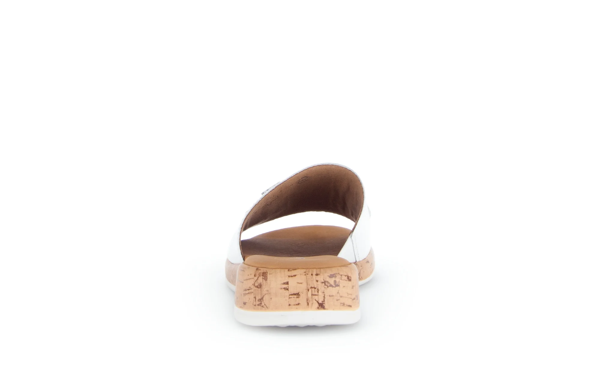 Mules blanches en cuir - Image 4