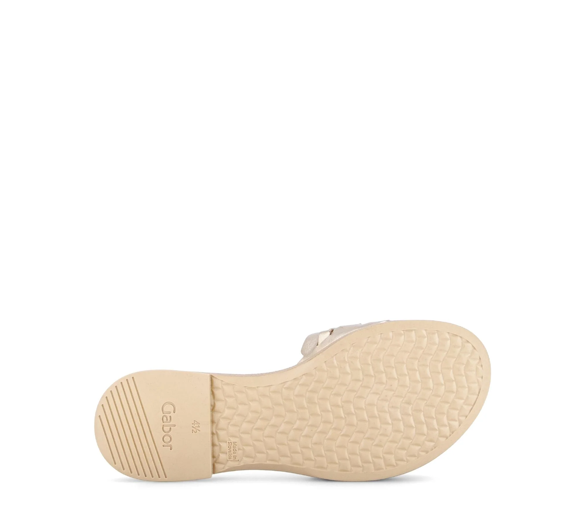 Mules dorées en cuir - Image 7