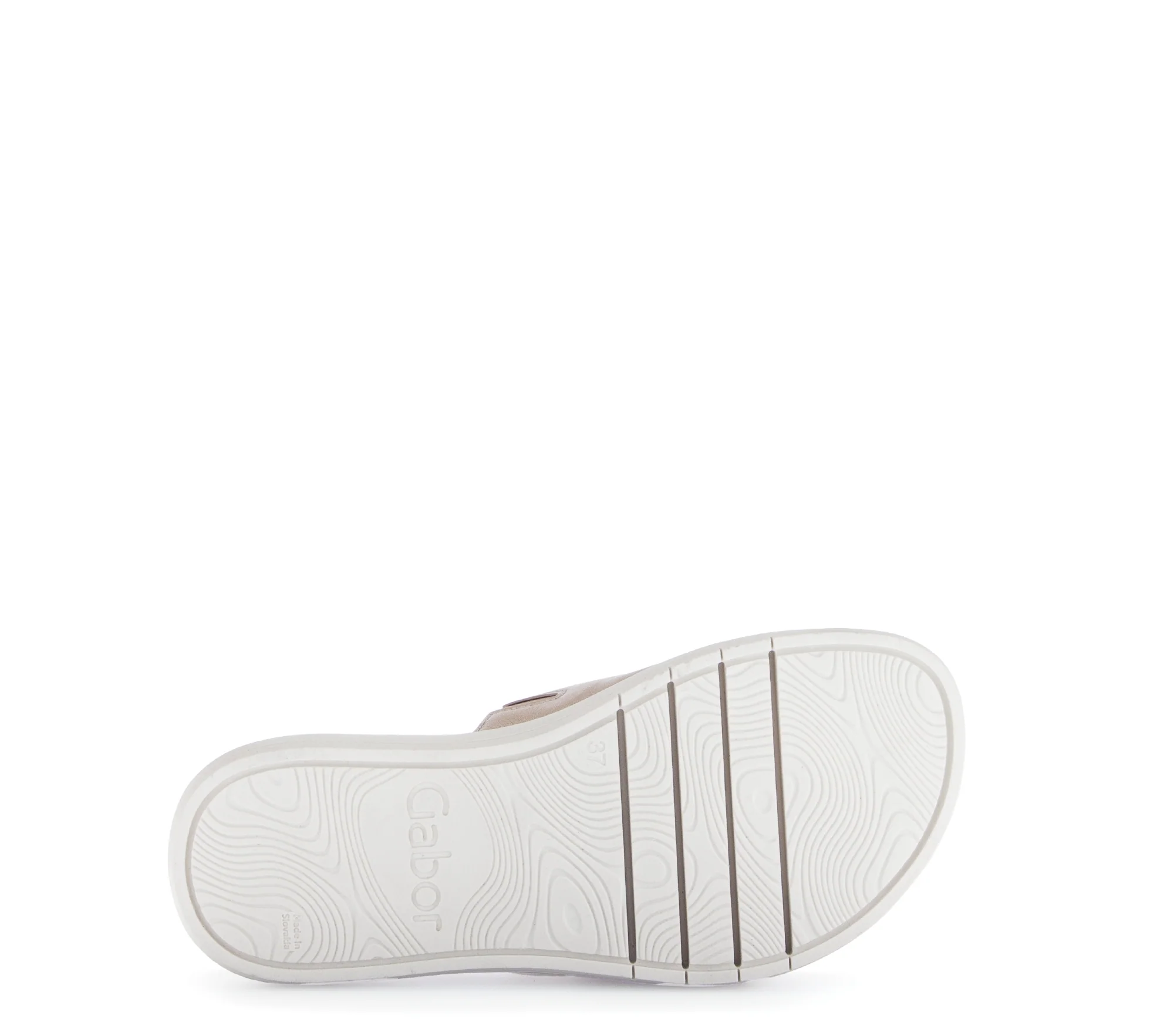 Mules dorées en cuir métallisé - Image 6
