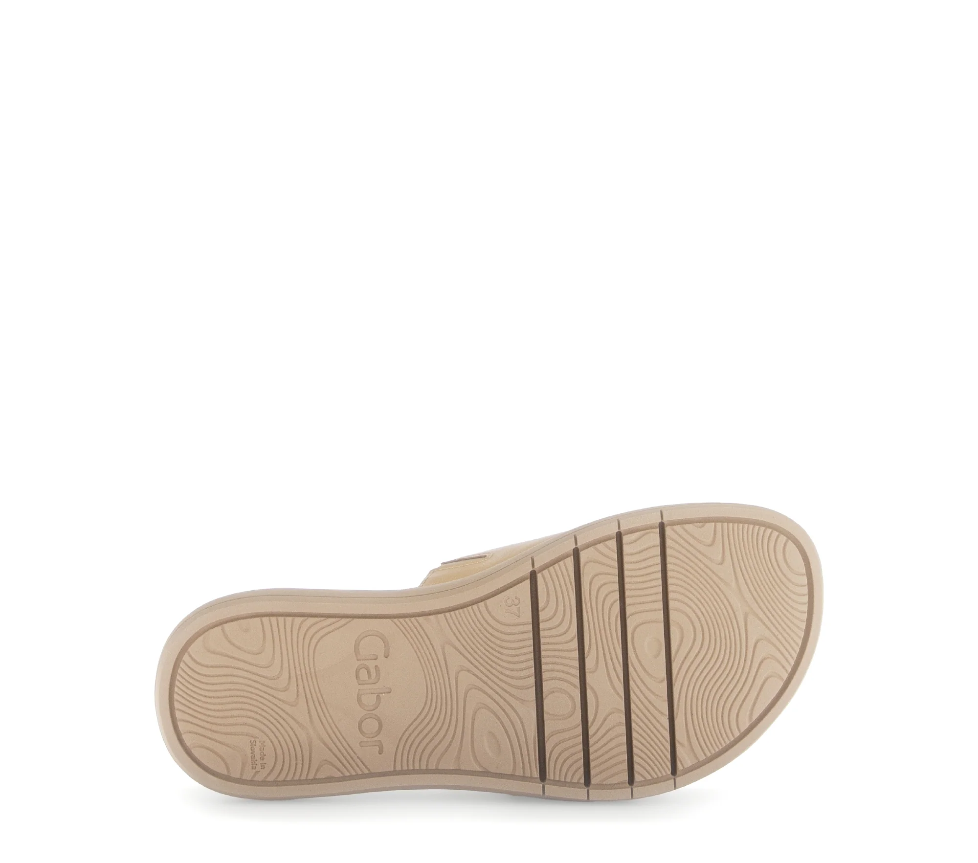 Mules dorées en cuir métallisé - Image 7
